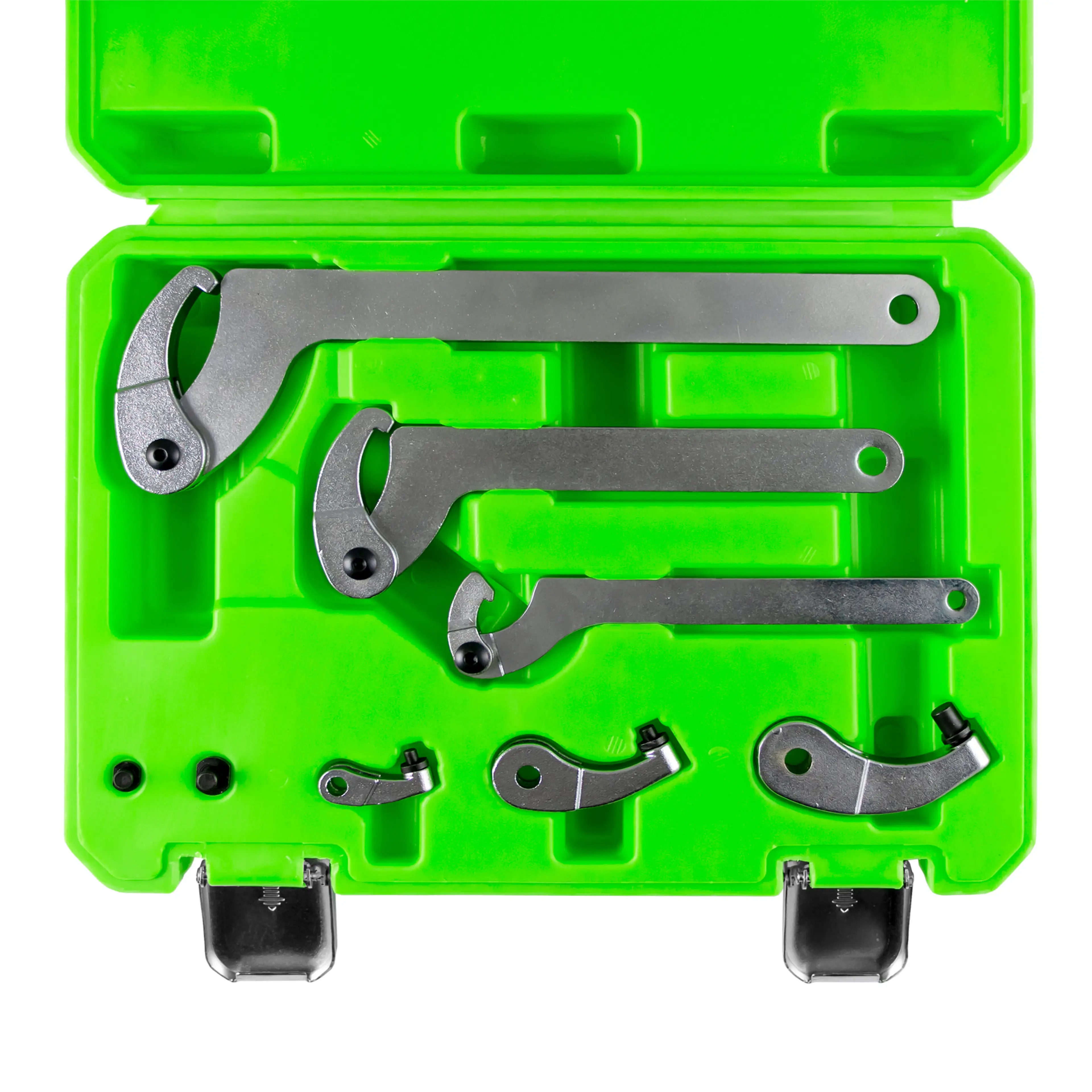 JBM SET DE 3 LLAVES DE GANCHO CON 3 ADAPTADORES