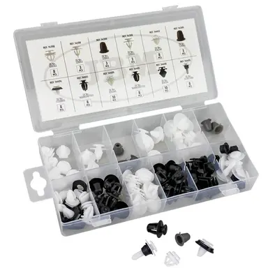 JBM ESTUCHE DE CLIPS PEUGEOT/CITROËN PARA MOLDURA 80PCS