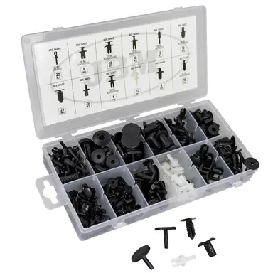 JBM ESTUCHE DE CLIPS MERCEDES-BENZ PARA TAPICERÍA 151PCS