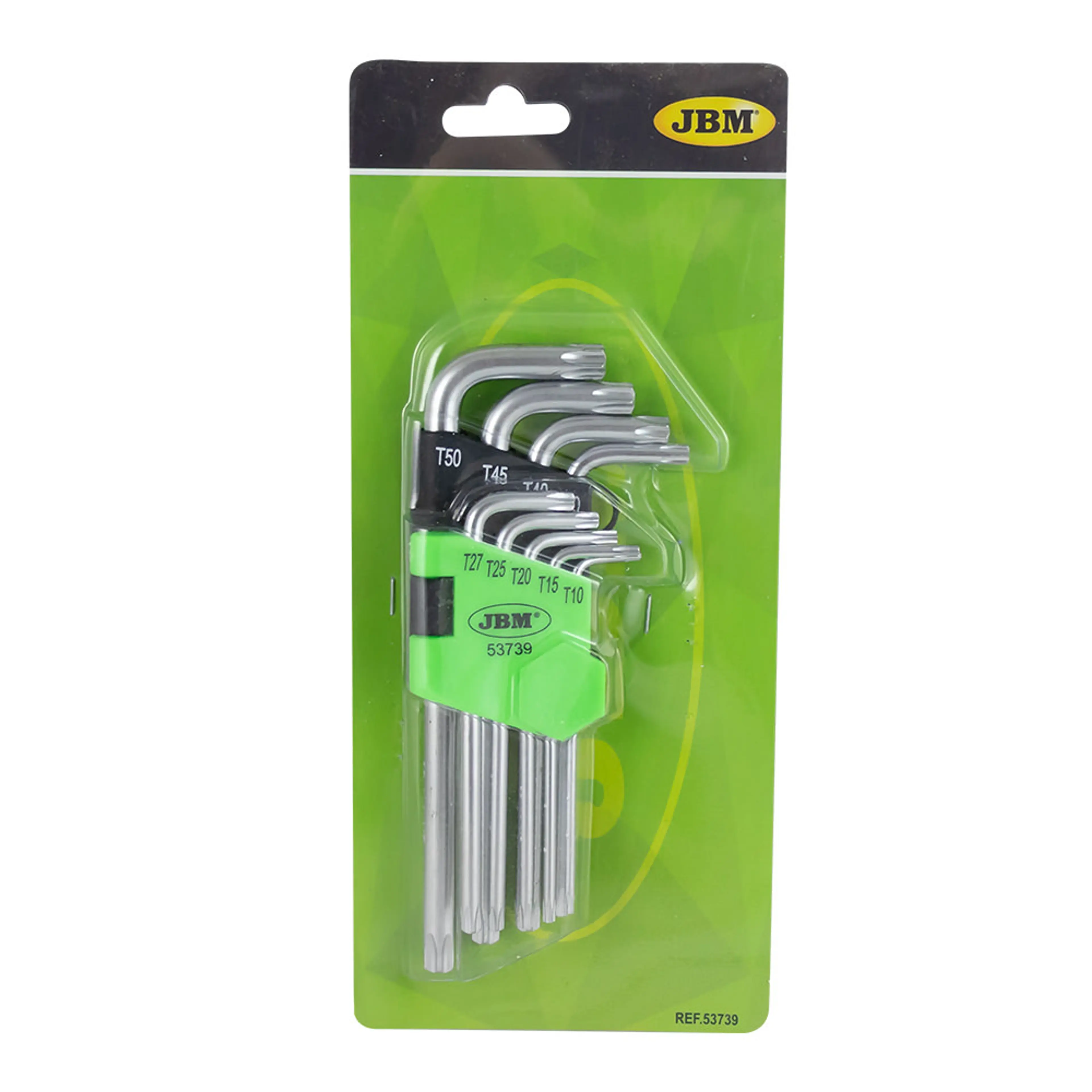 JBM SET DE 9 LLAVES TORX LARGAS