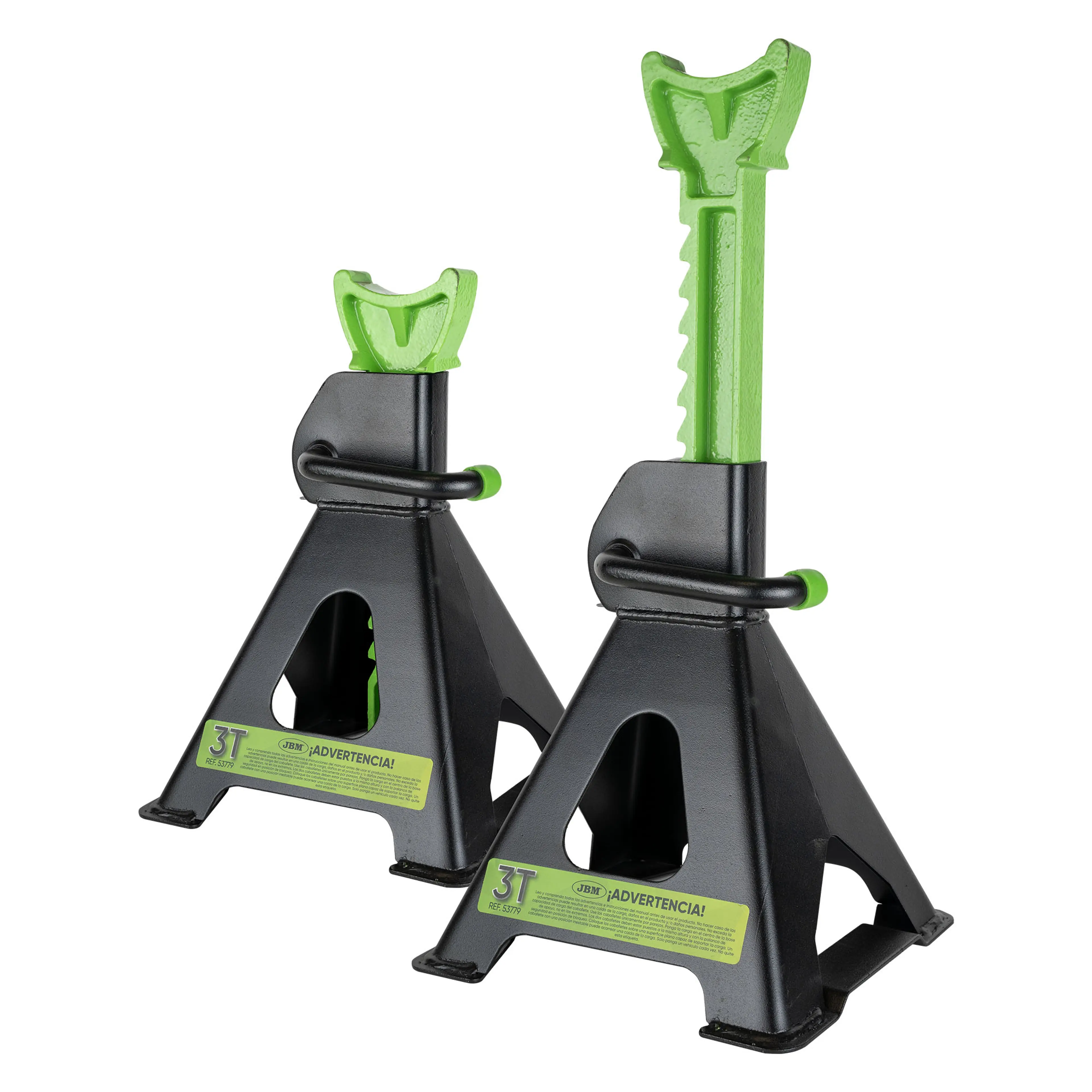 JBM JUEGO DE 2 CABALLETES 3 TON