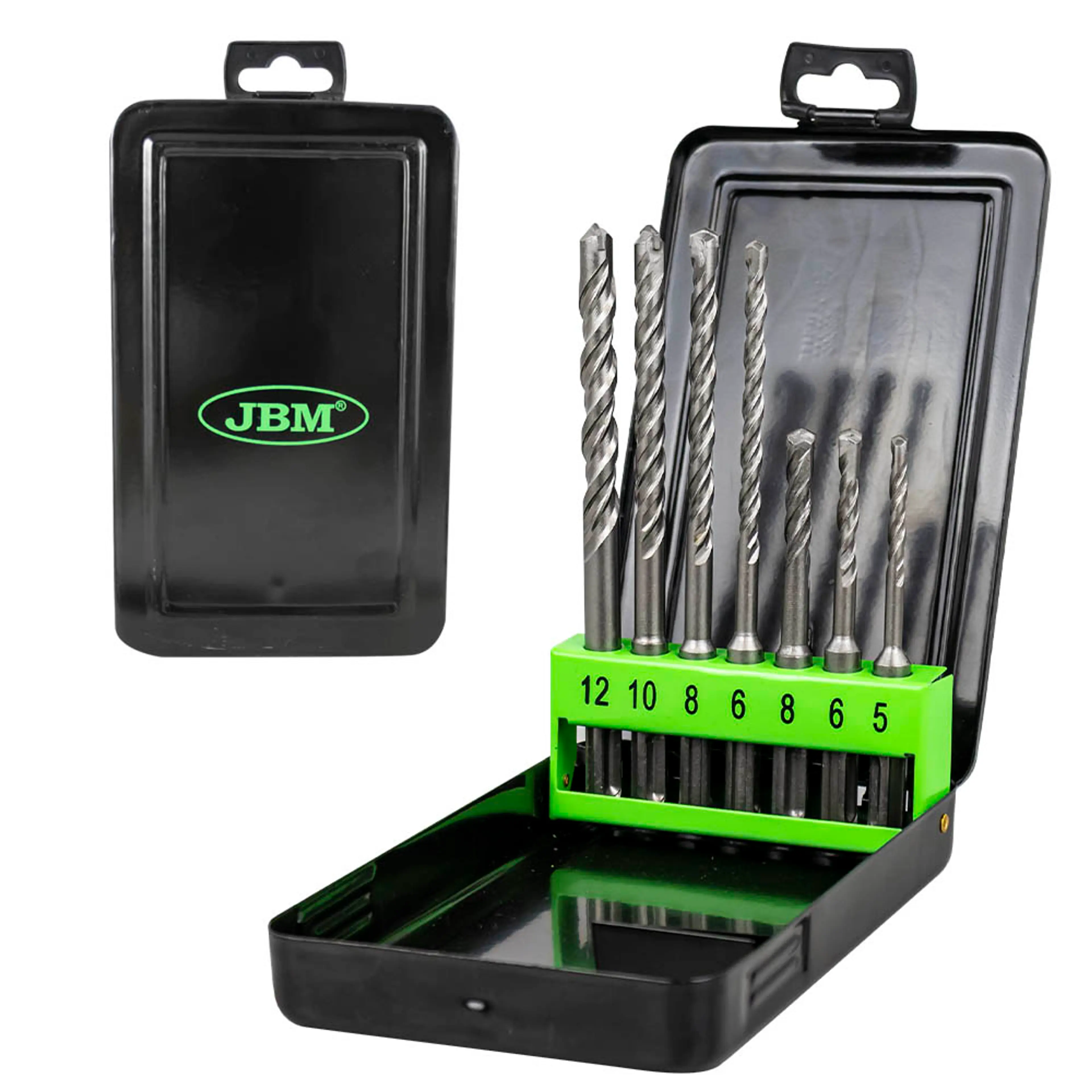 JBM ESTUCHE DE BROCAS SDS PLUS PARA TALADRO PERCUTOR