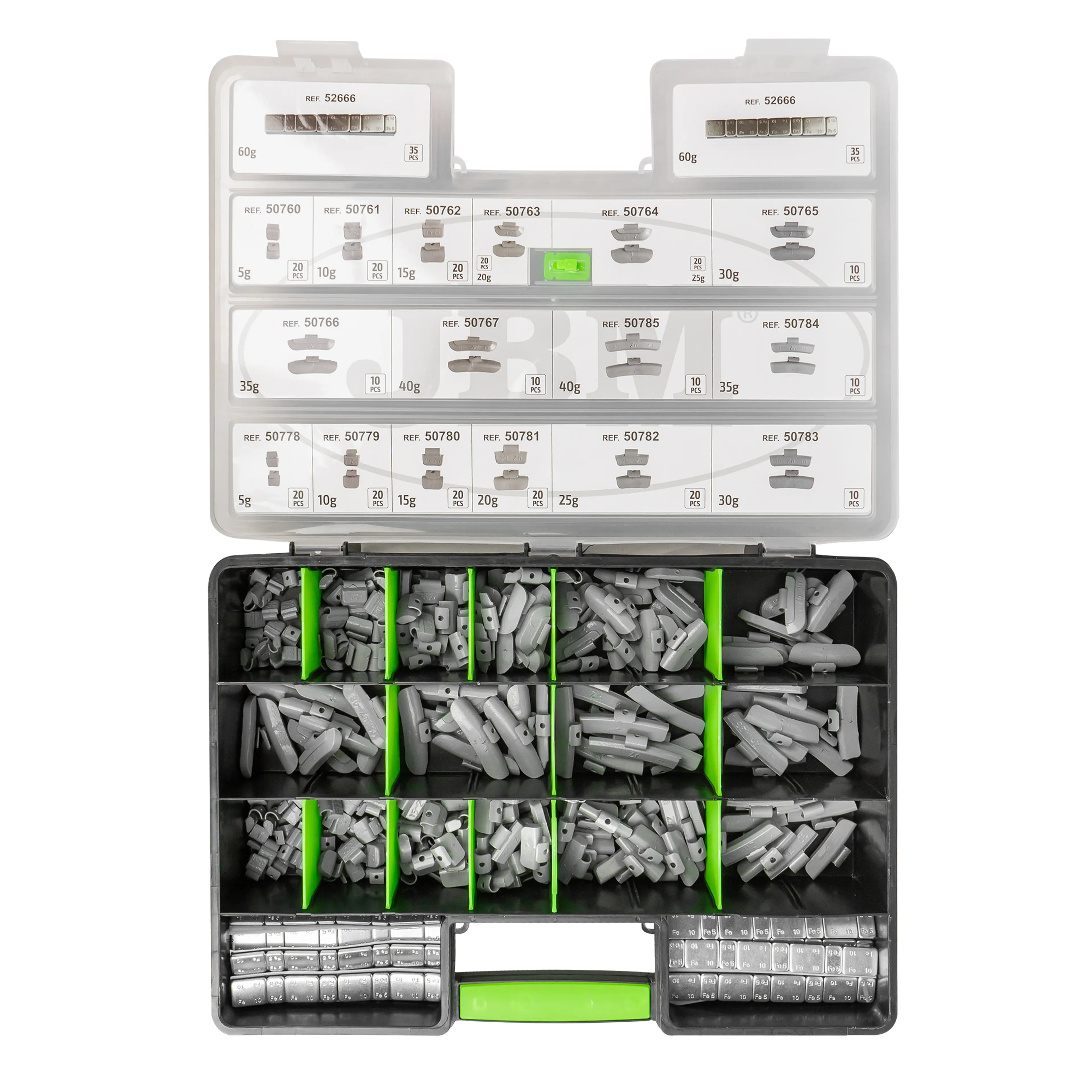 JBM ESTUCHE DE CONTRAPESAS SURTIDO