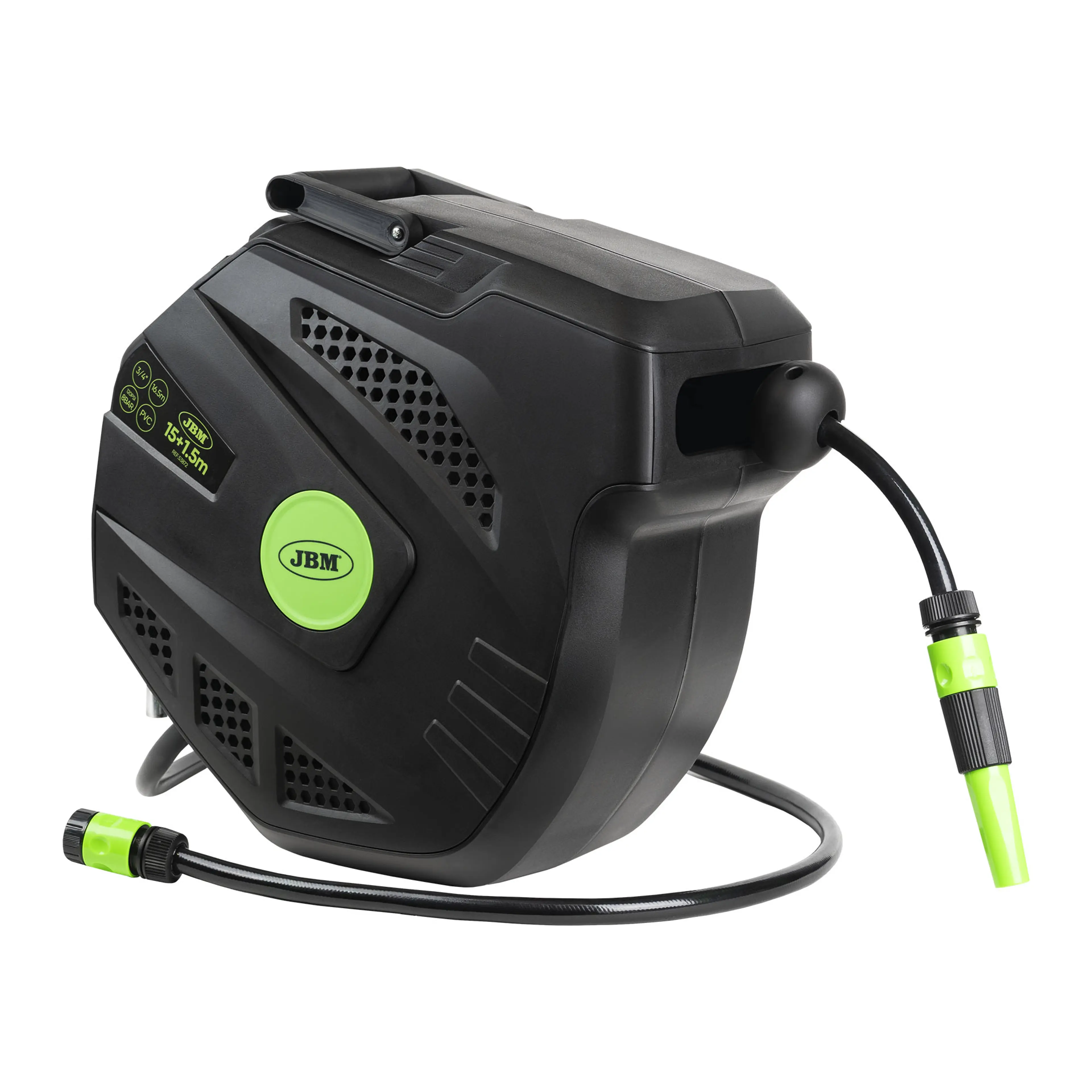 JBM CARRETE DE MANGUERA DE AGUA - 15+1,5M