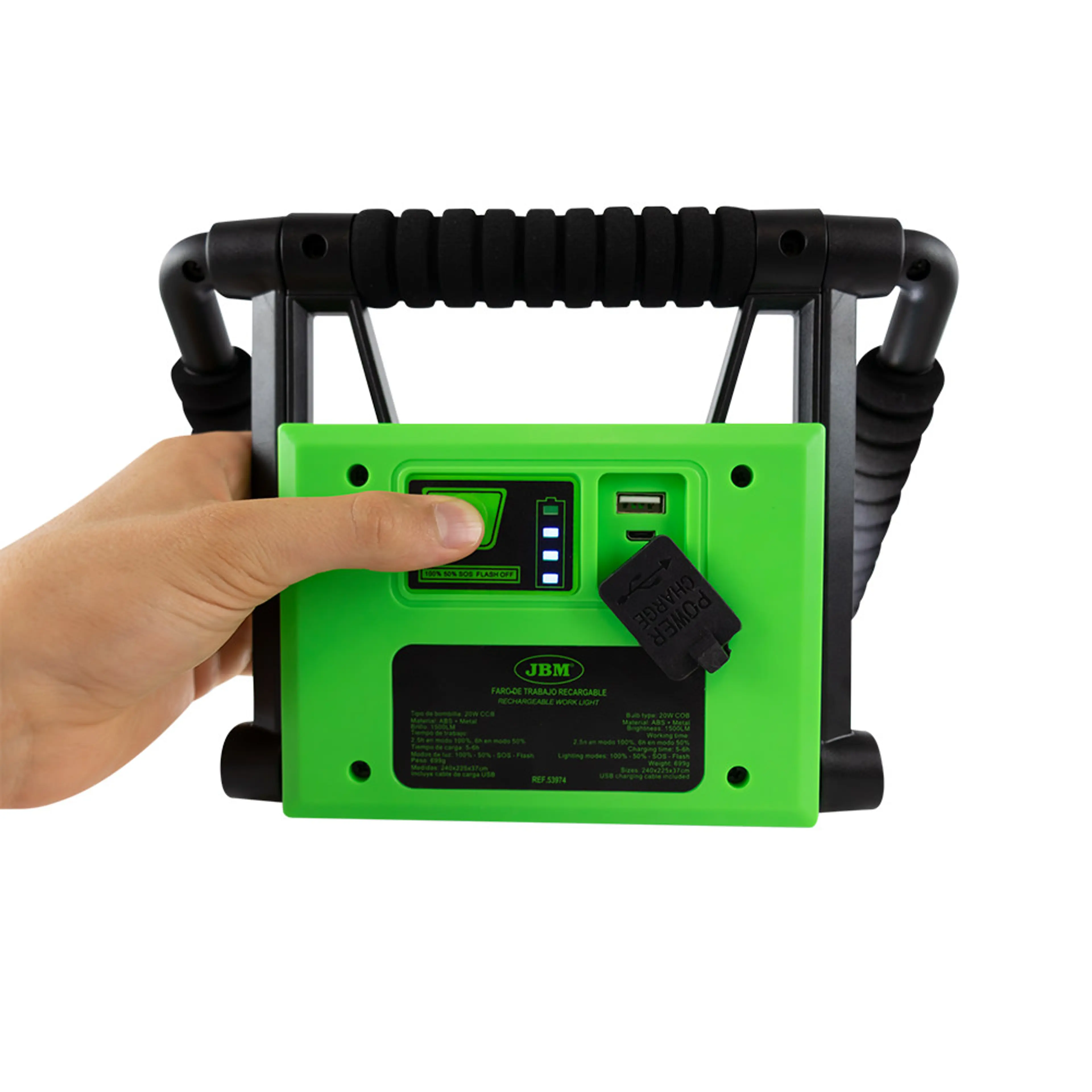 JBM FARO LED RECARGABLE - 1500LM