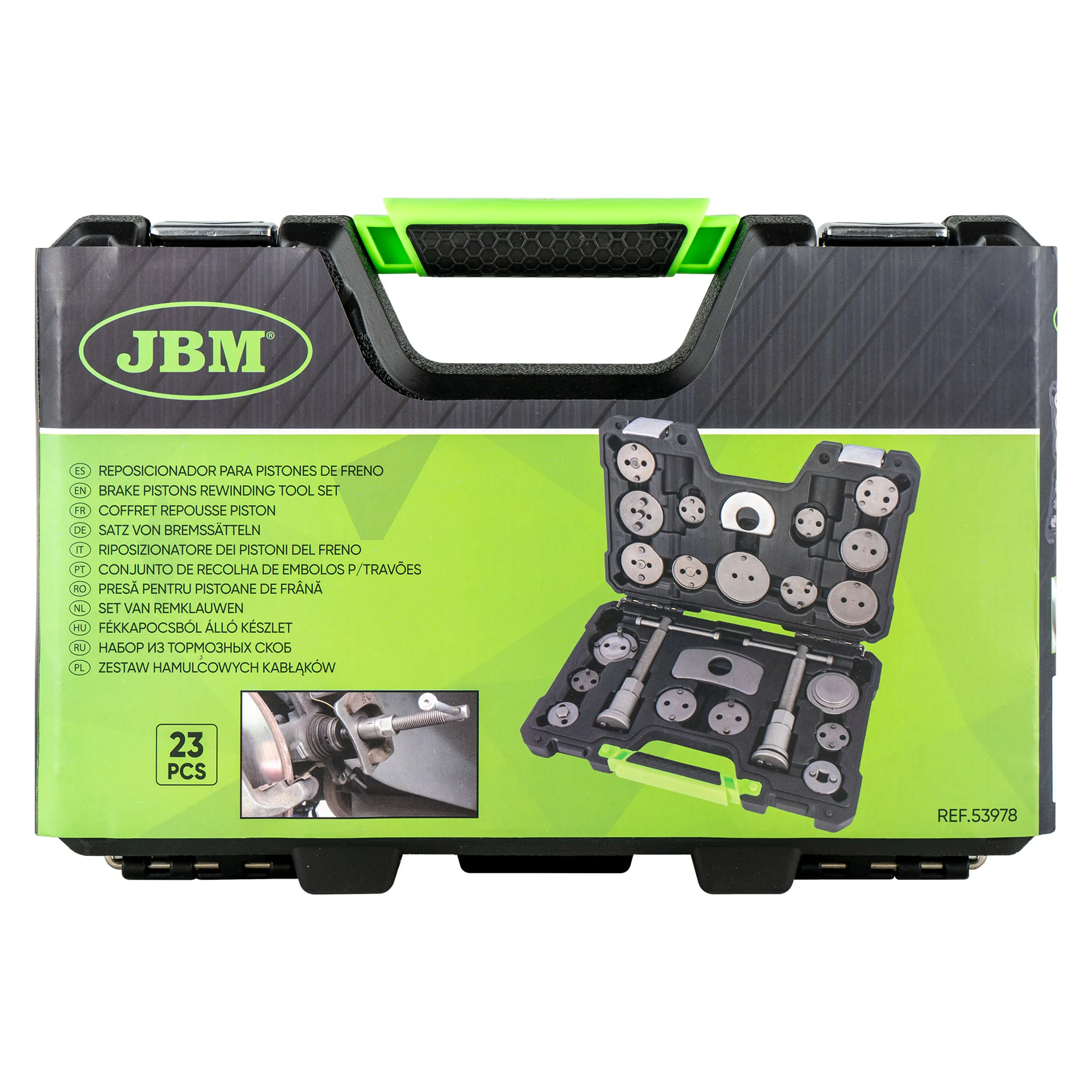 JBM REPOSICIONADOR PARA PISTONES DE FRENO 23PCS