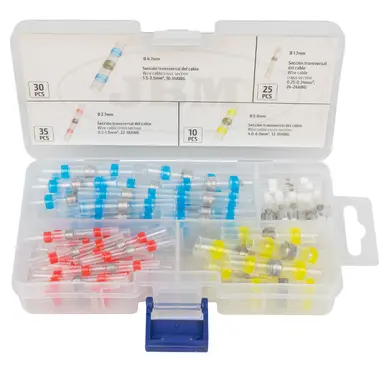 JBM SET DE MANGUITOS DE SOLDADURA TERMORETRÁCTILES 100PCS
