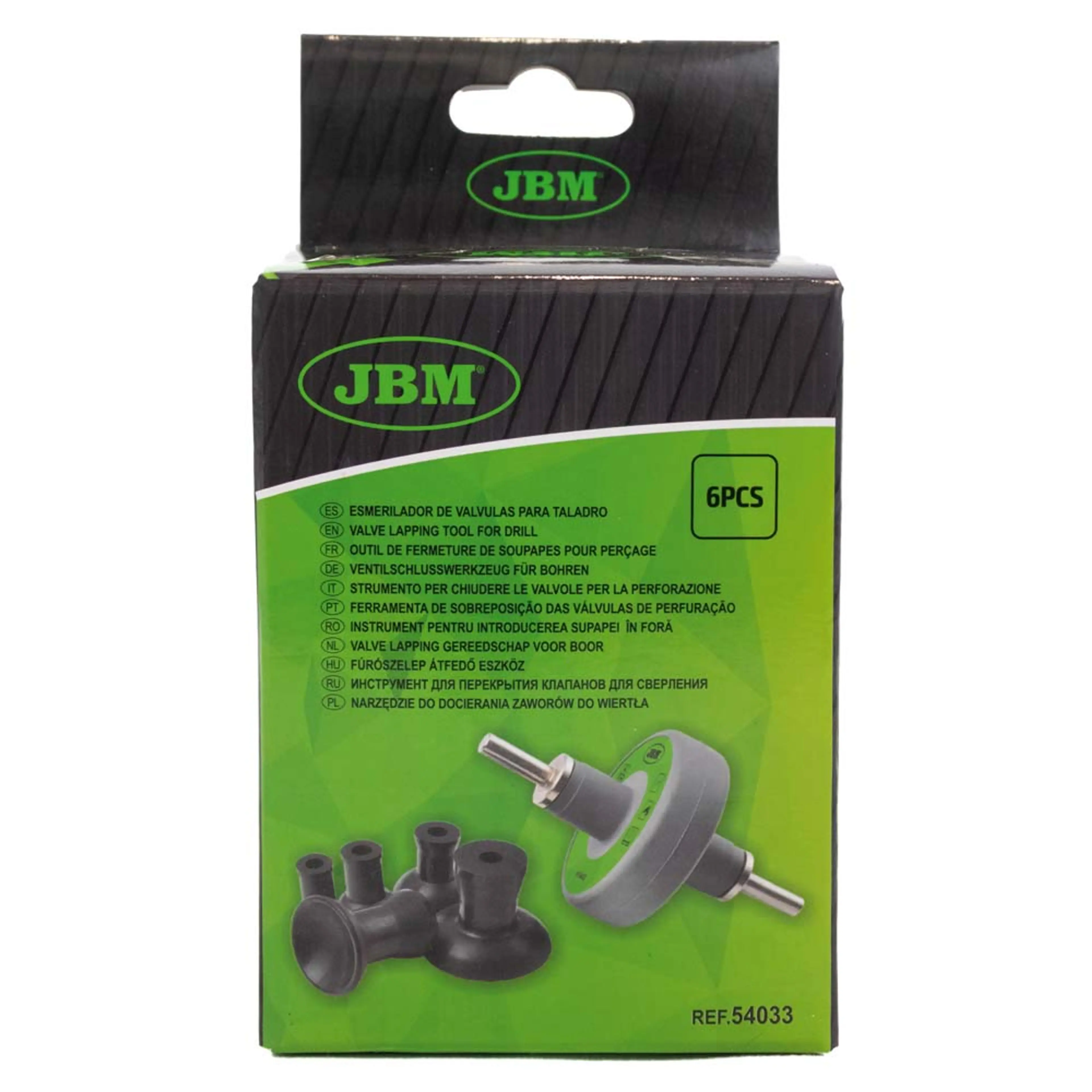 JBM ESMERILADOR DE VÁLVULAS PARA TALADRO