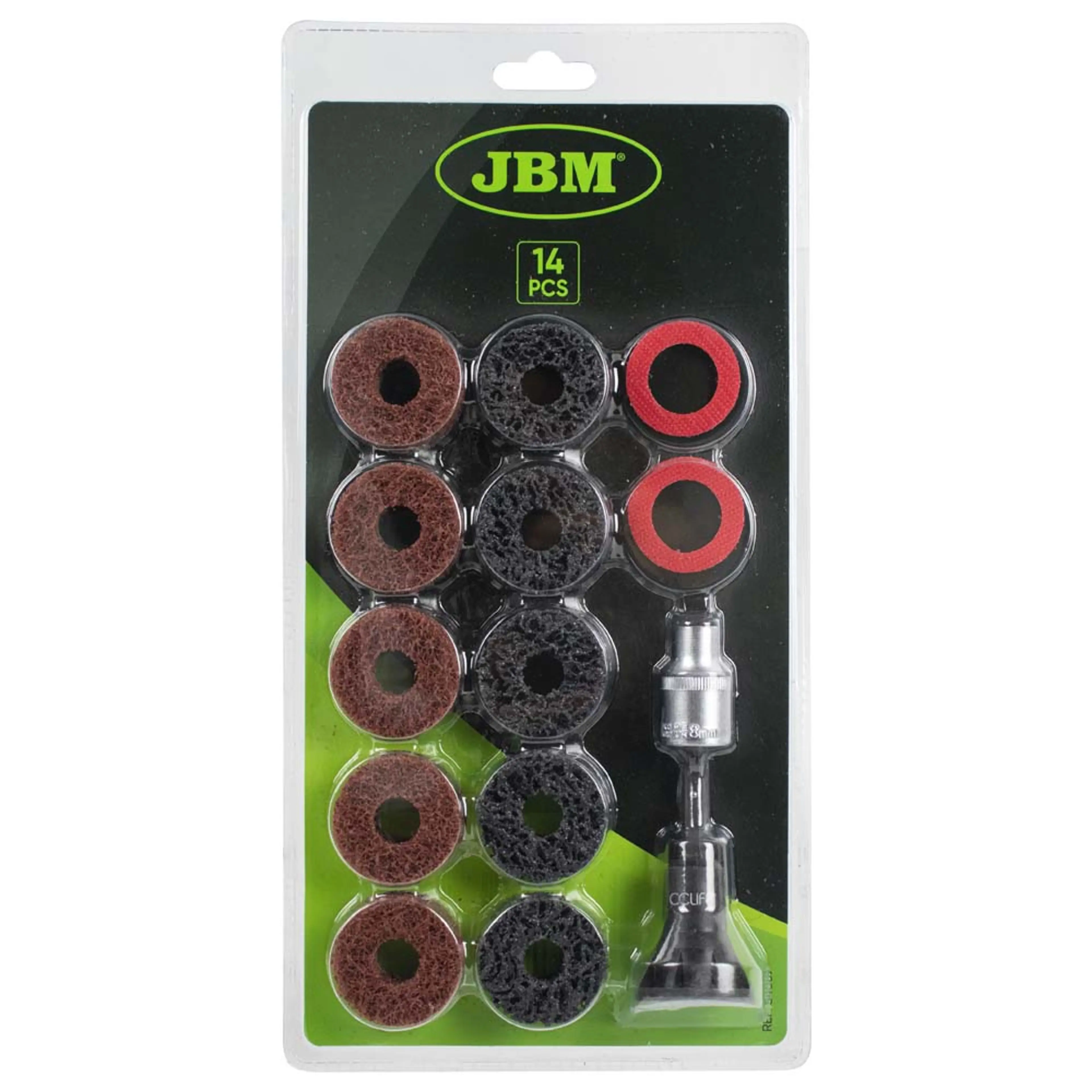 JBM KIT DE LIMPIEZA DE BUJES DE 14 PIEZAS