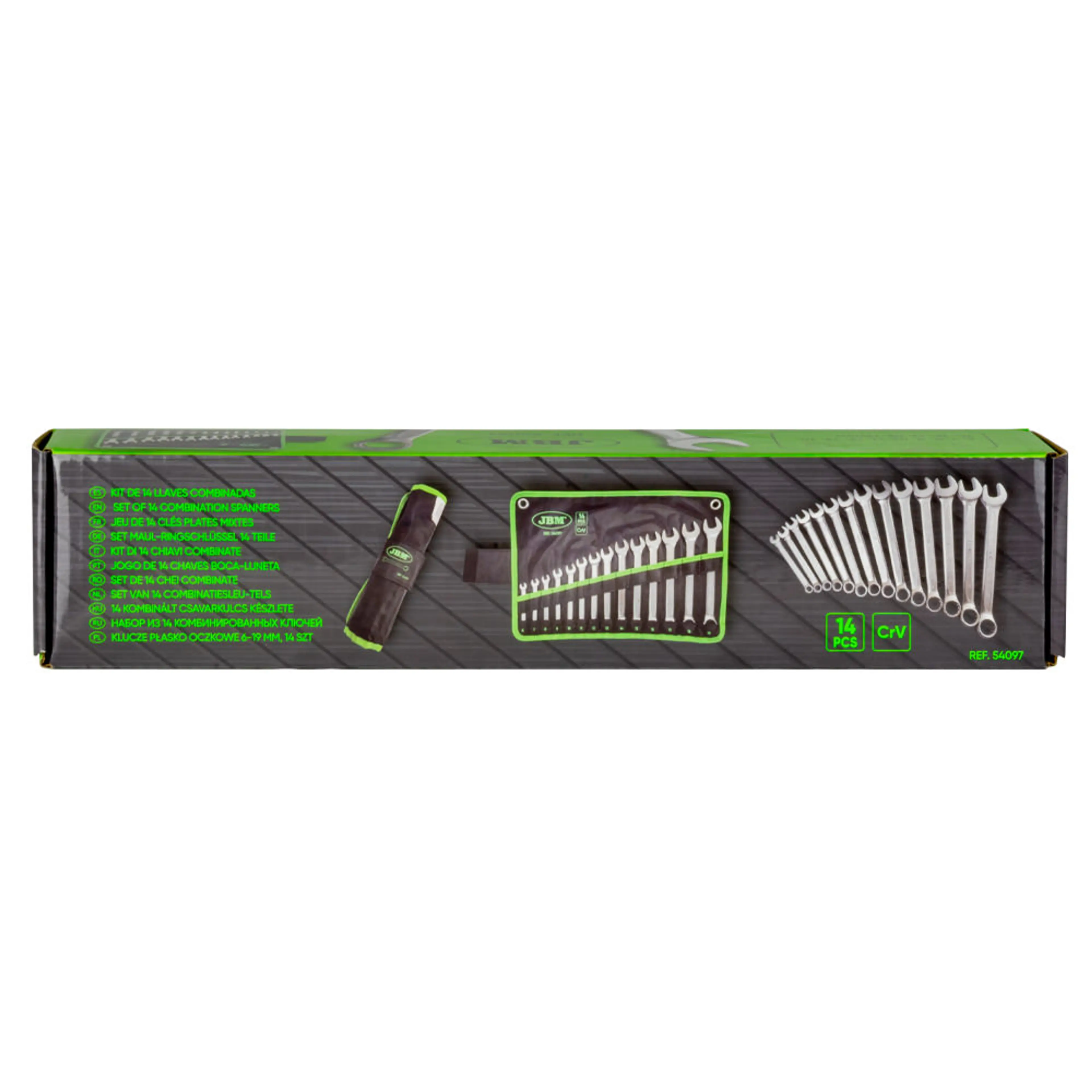 JBM SET DE 14 LLAVES COMBINADAS