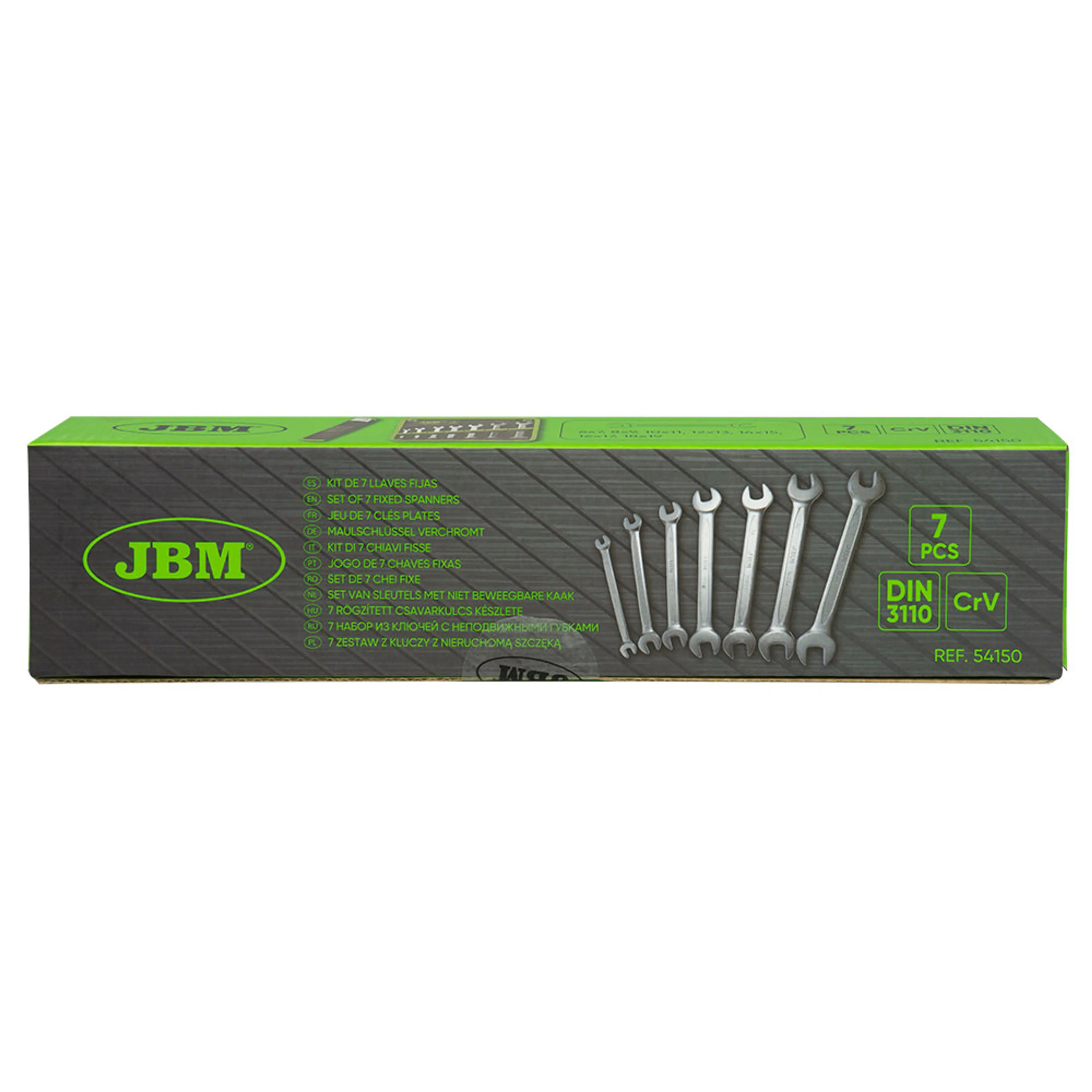 JBM SET DE 7 LLAVES FIJAS