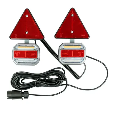 JBM KIT MAGNÉTICO CON 2 PILOTOS LED Y 2 CATAREFLECTANTES