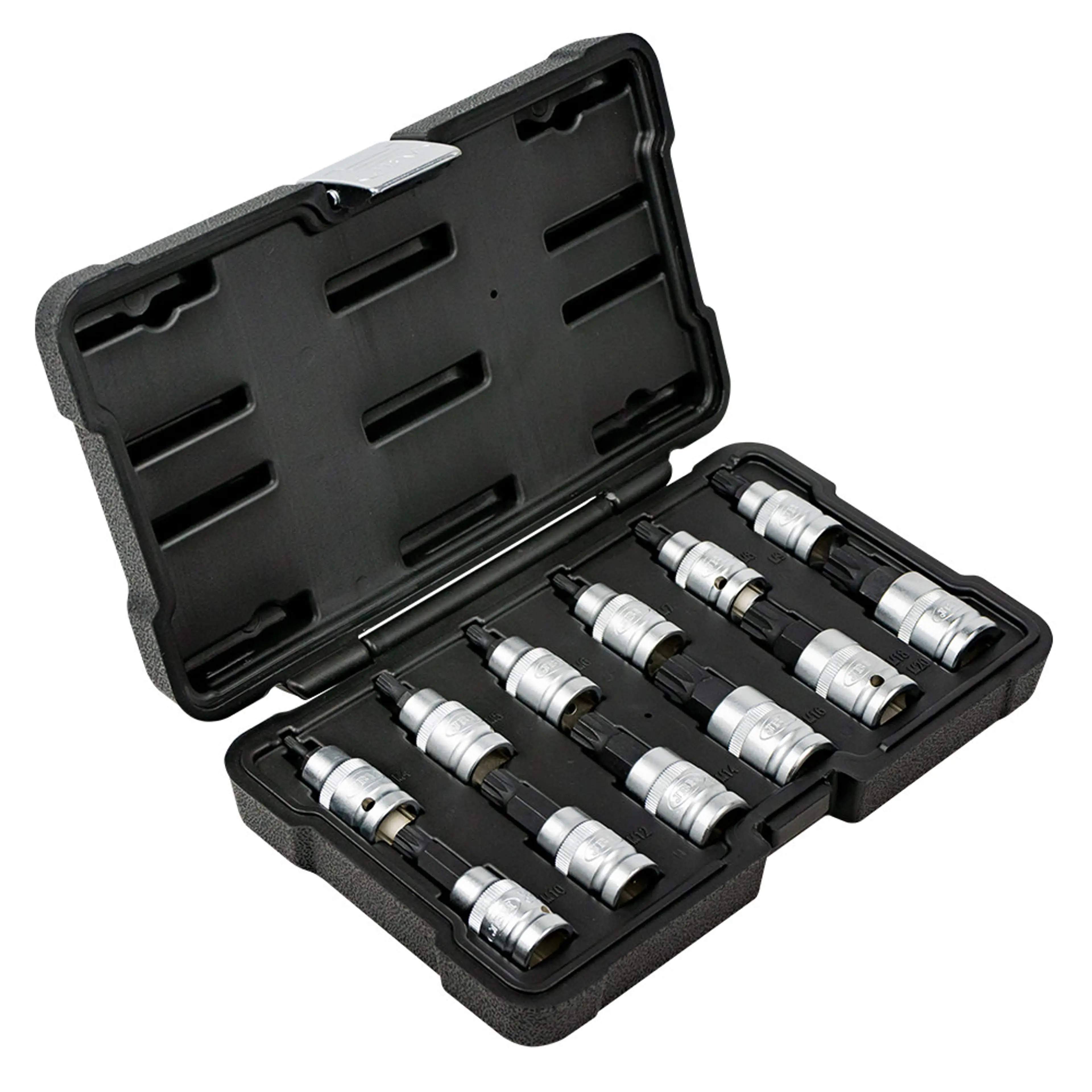 JBM SET DE 12 PUNTAS DE 12 CANTOS DE 1/2"