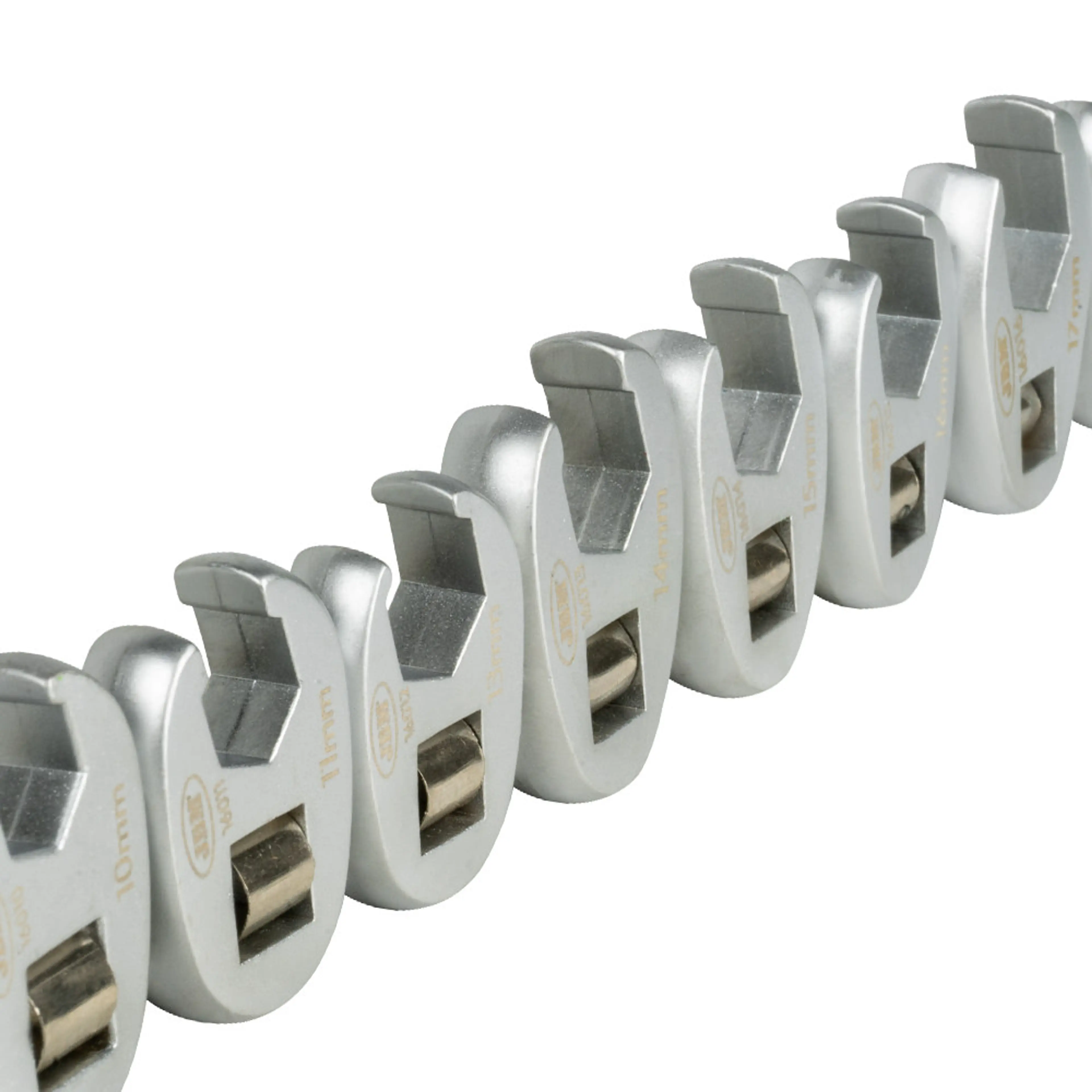 JBM SET DE 10 LLAVES CROWFOOT DE 3/8"