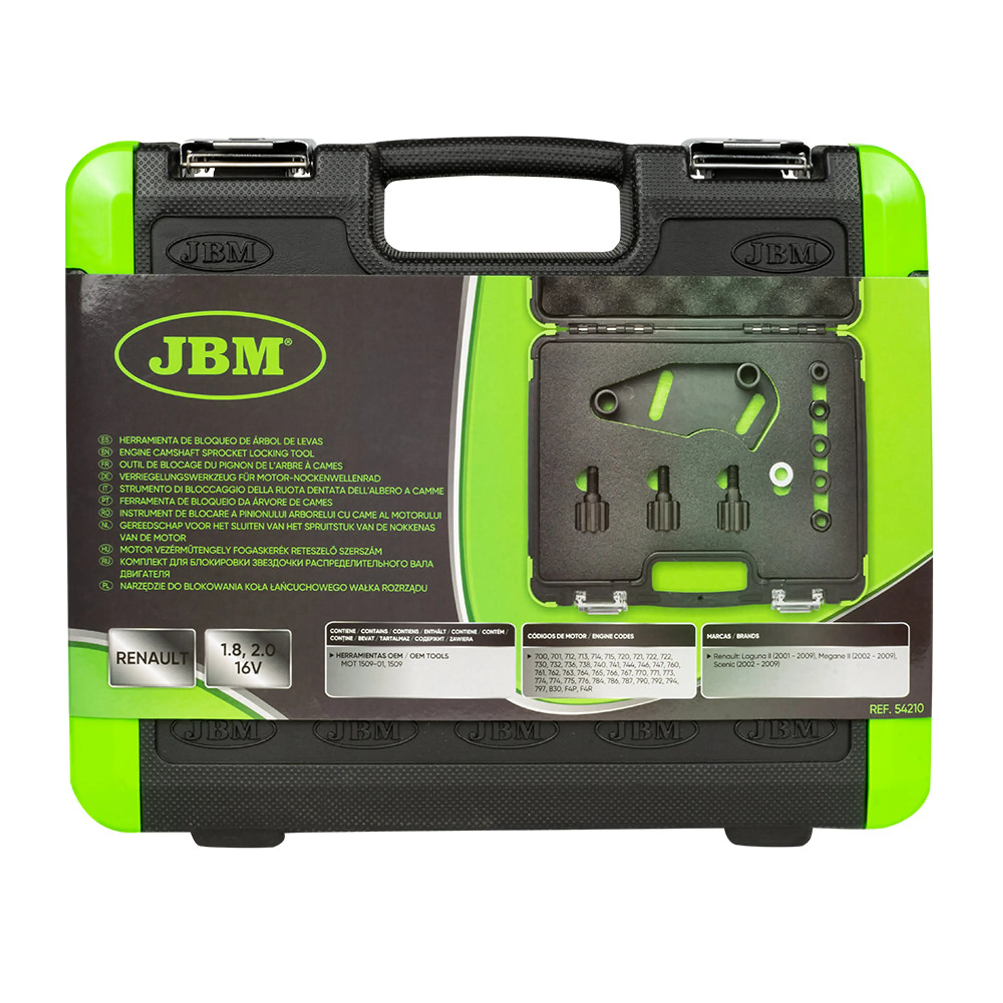 JBM KIT DE BLOQUEO DE ÁRBOL DE LEVAS RENAULT 1.8, 2.0 16V