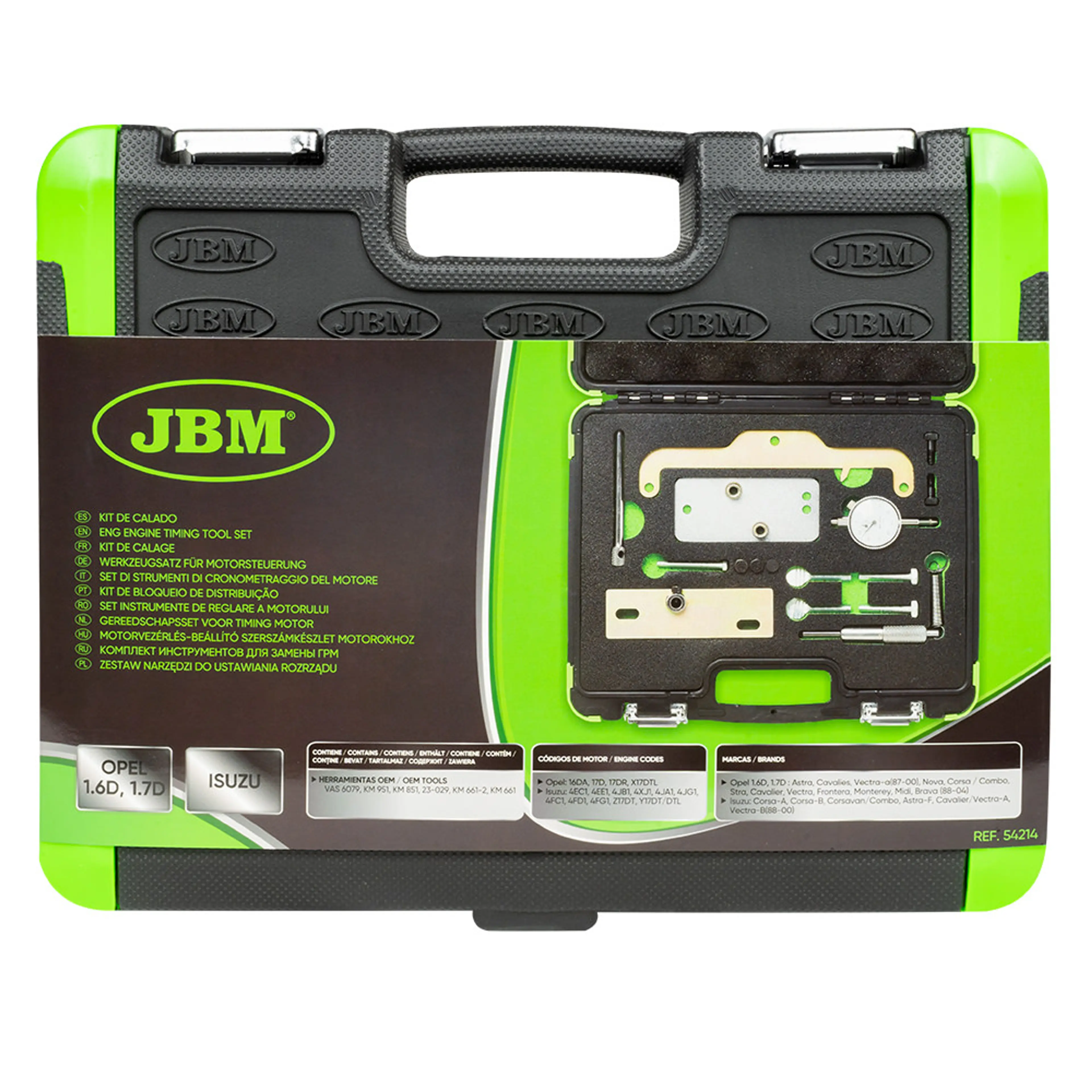 JBM KIT DE CALADO OPEL/ISUZU 1.6D, 1.7D