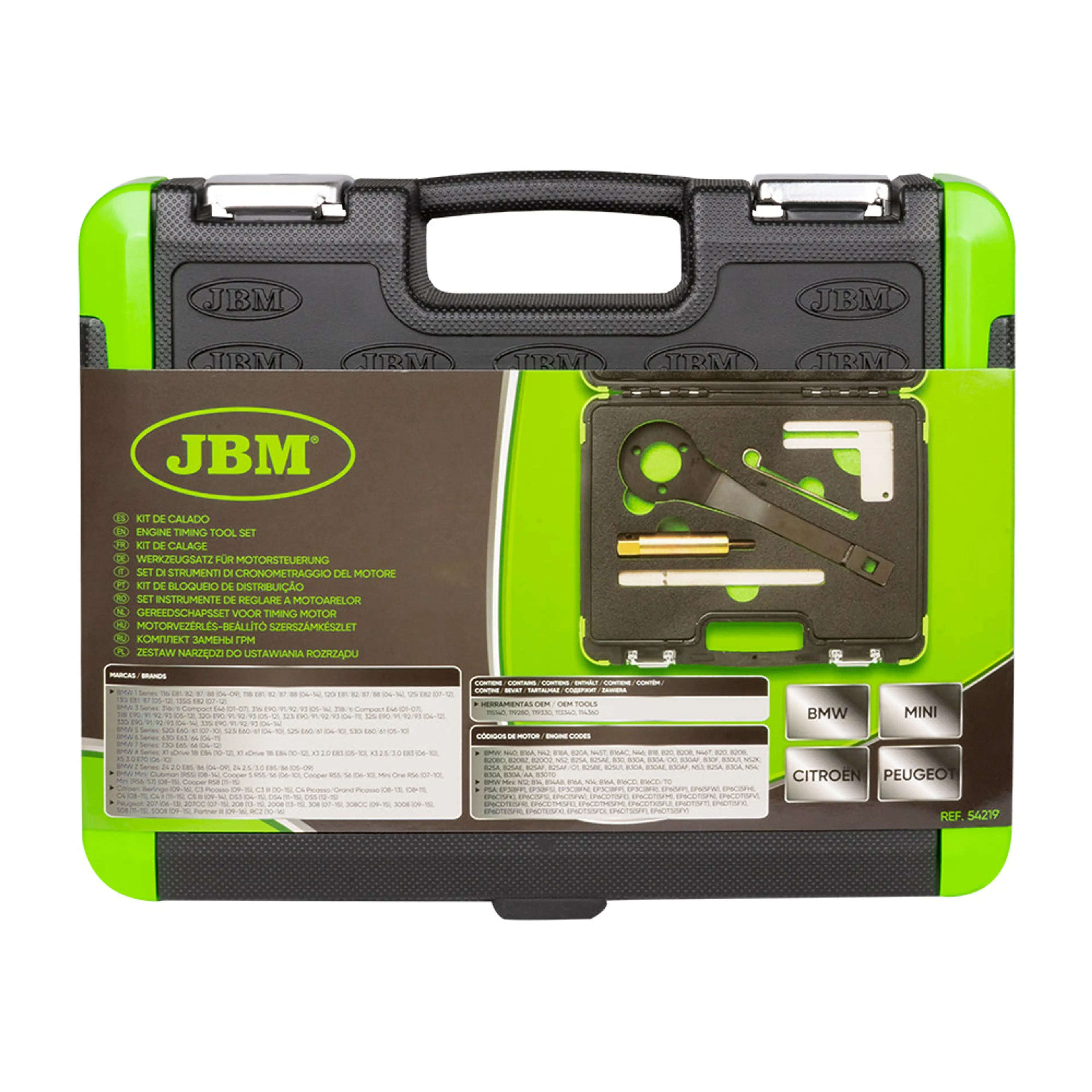 JBM KIT DE CALADO BMW/MINI/CITROËN/PEUGEOT