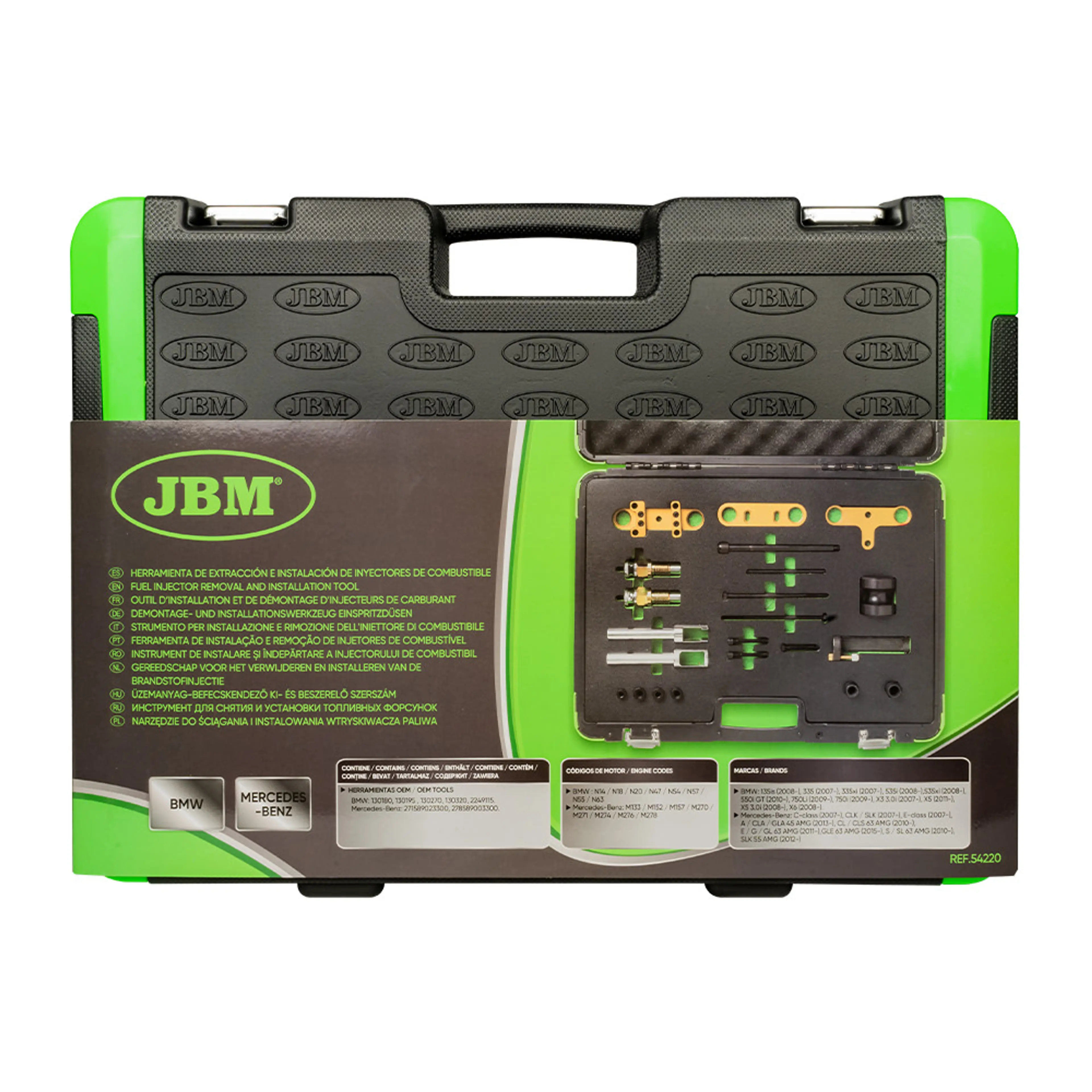 JBM HERRAMIENTA DE EXTRACCIÓN E INSTALACIÓN DE INYECTORES DE COMBUSTIB