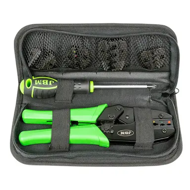 JBM ALICATE PARA TERMINALES CON PUNTA INTERCAMBIABLE