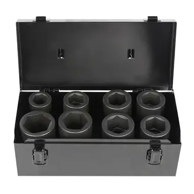 JBM SET DE 8 VASOS DE IMPACTO DE 1" LARGOS