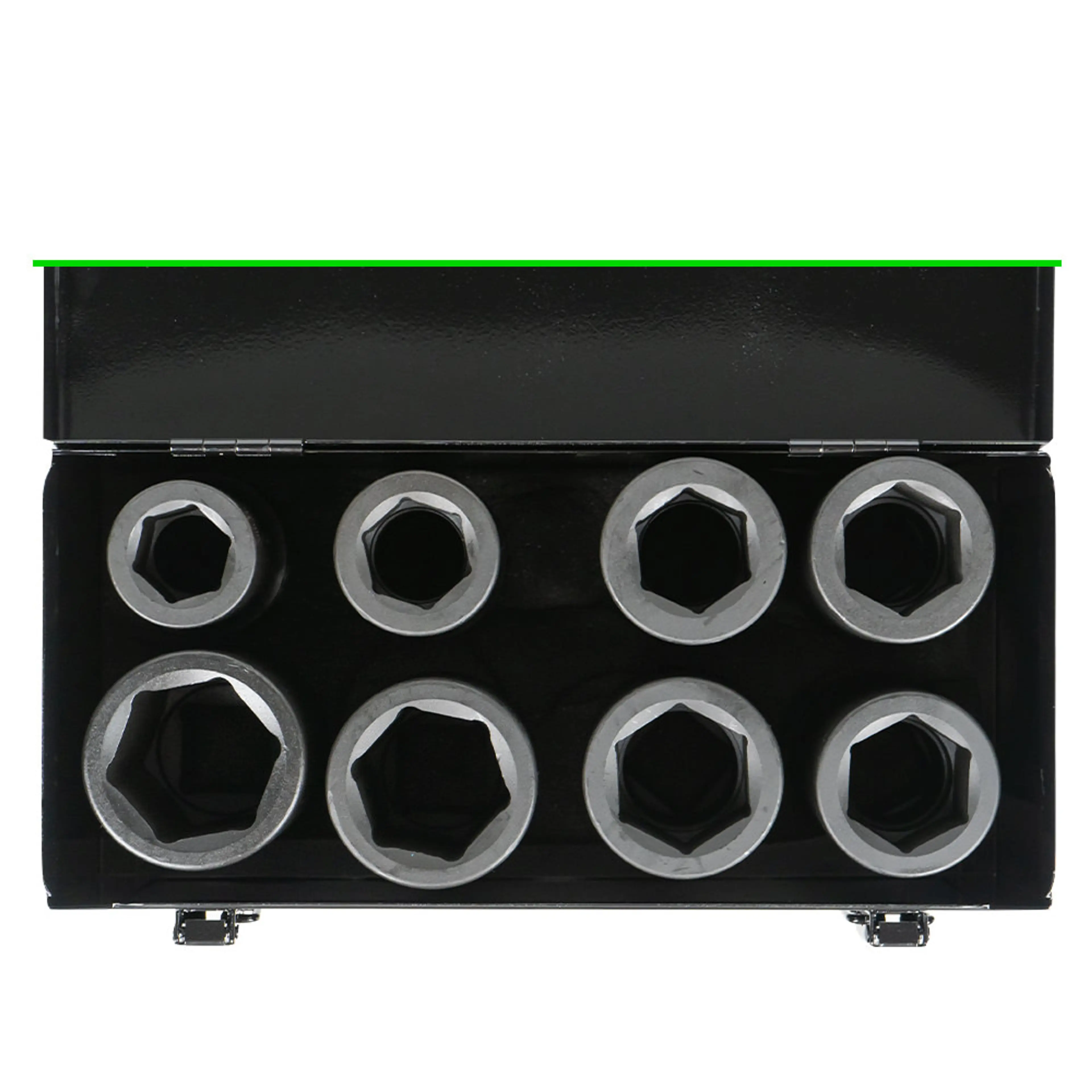 JBM SET DE 8 VASOS DE IMPACTO DE 1" LARGOS