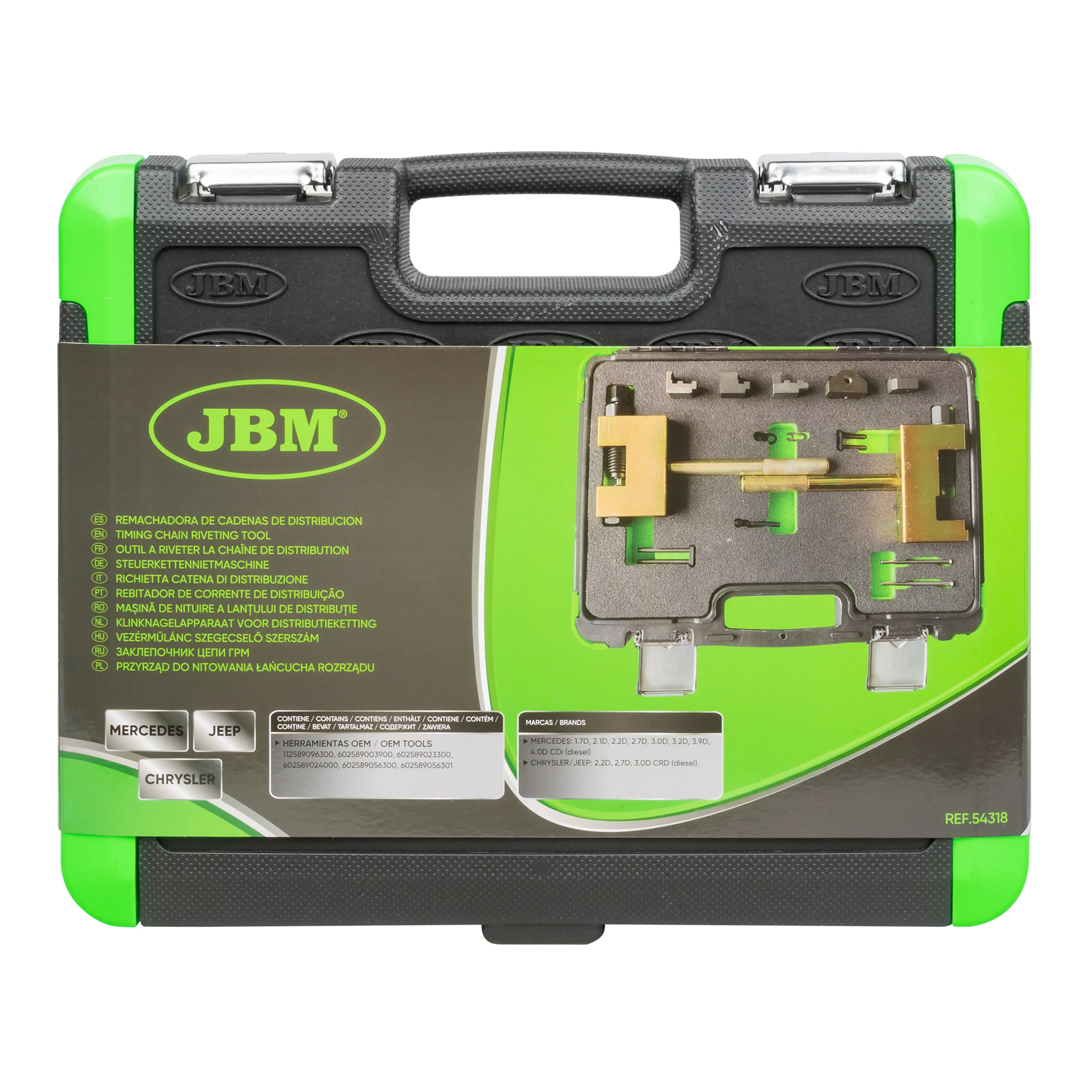 JBM REMACHADORA DE CADENAS DE DISTRIBUCIÓN