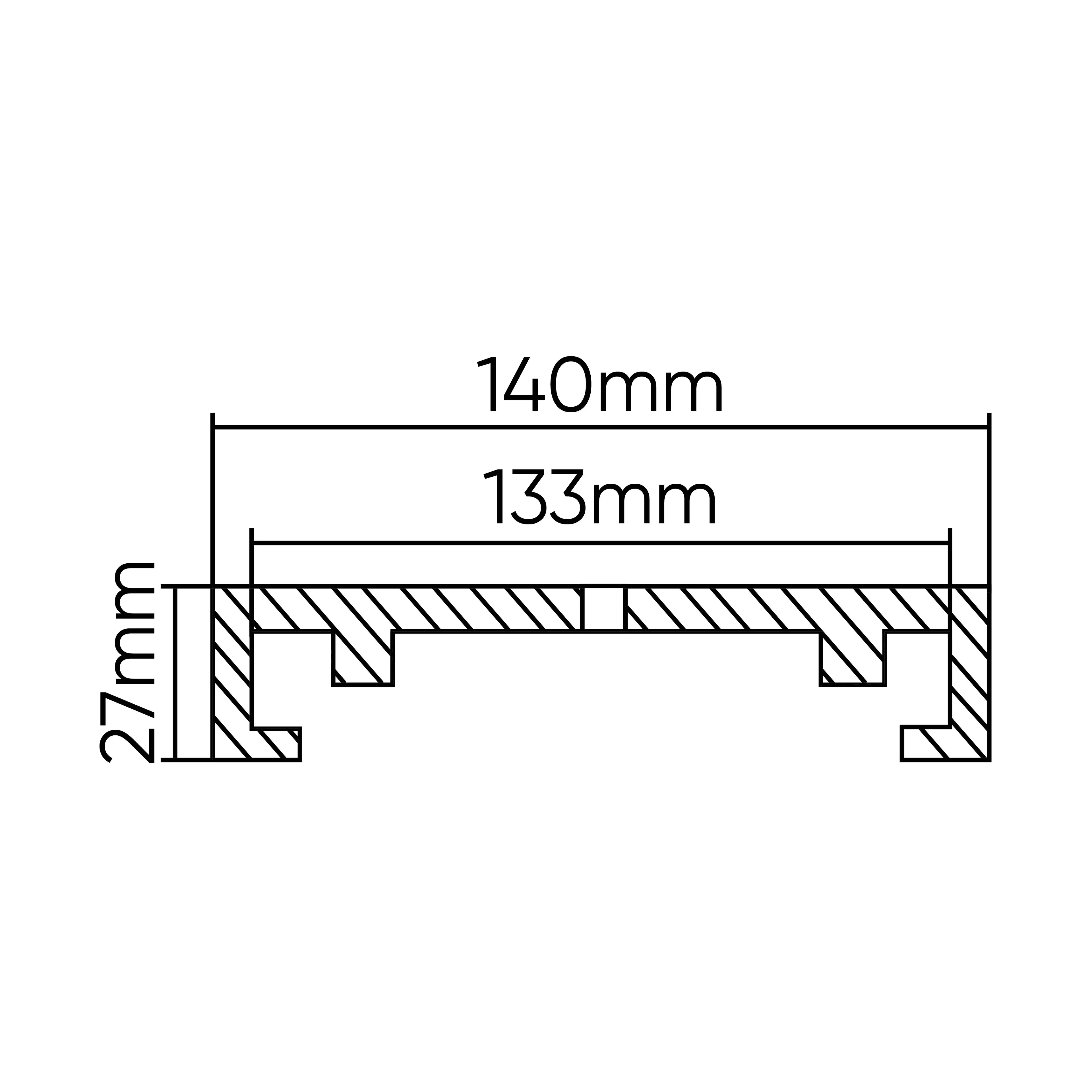 JBM TACO DE GOMA PARA ELEVADOR OMCN 140MM