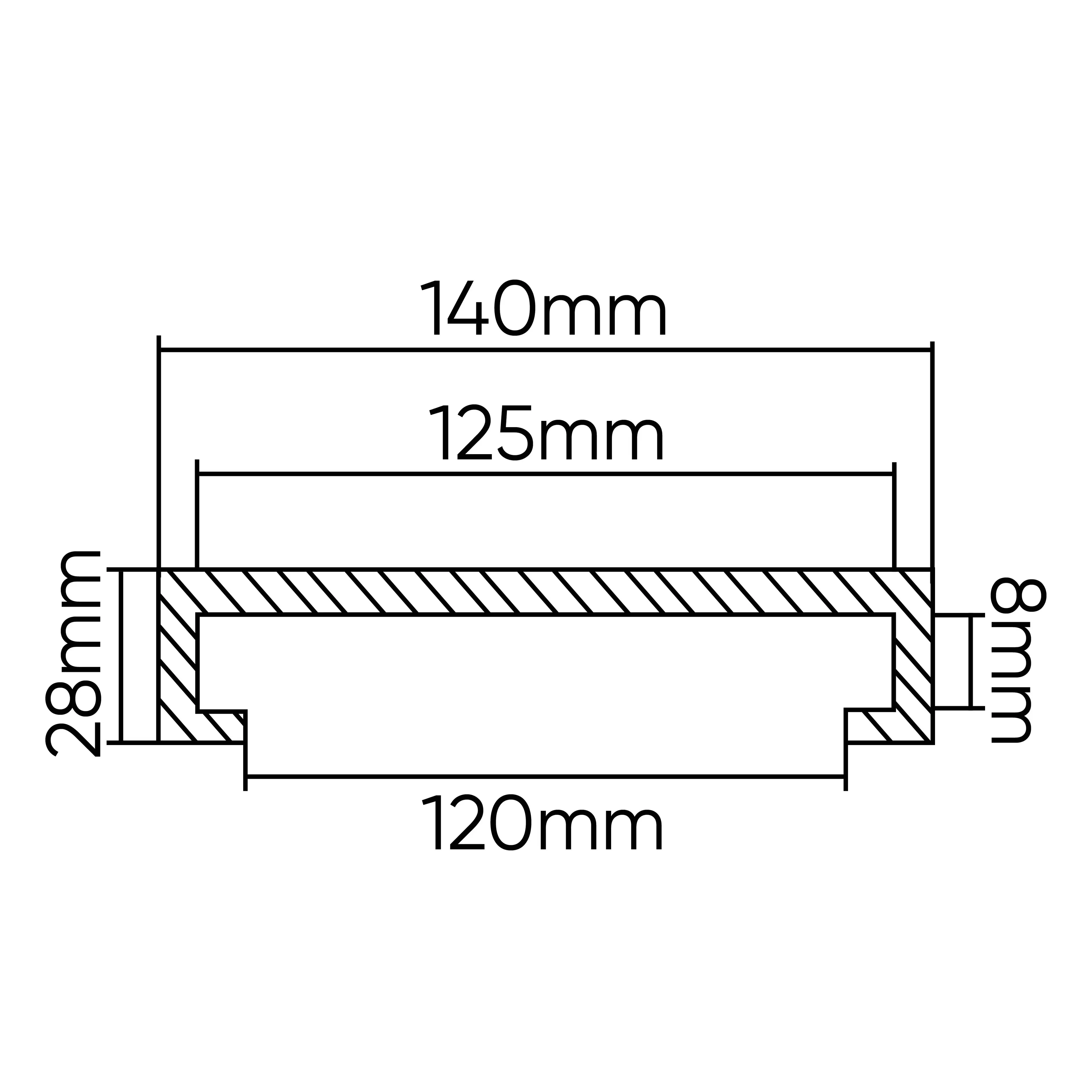 JBM TACO DE GOMA PARA ELEVADOR TWIN BUSCH 140MM