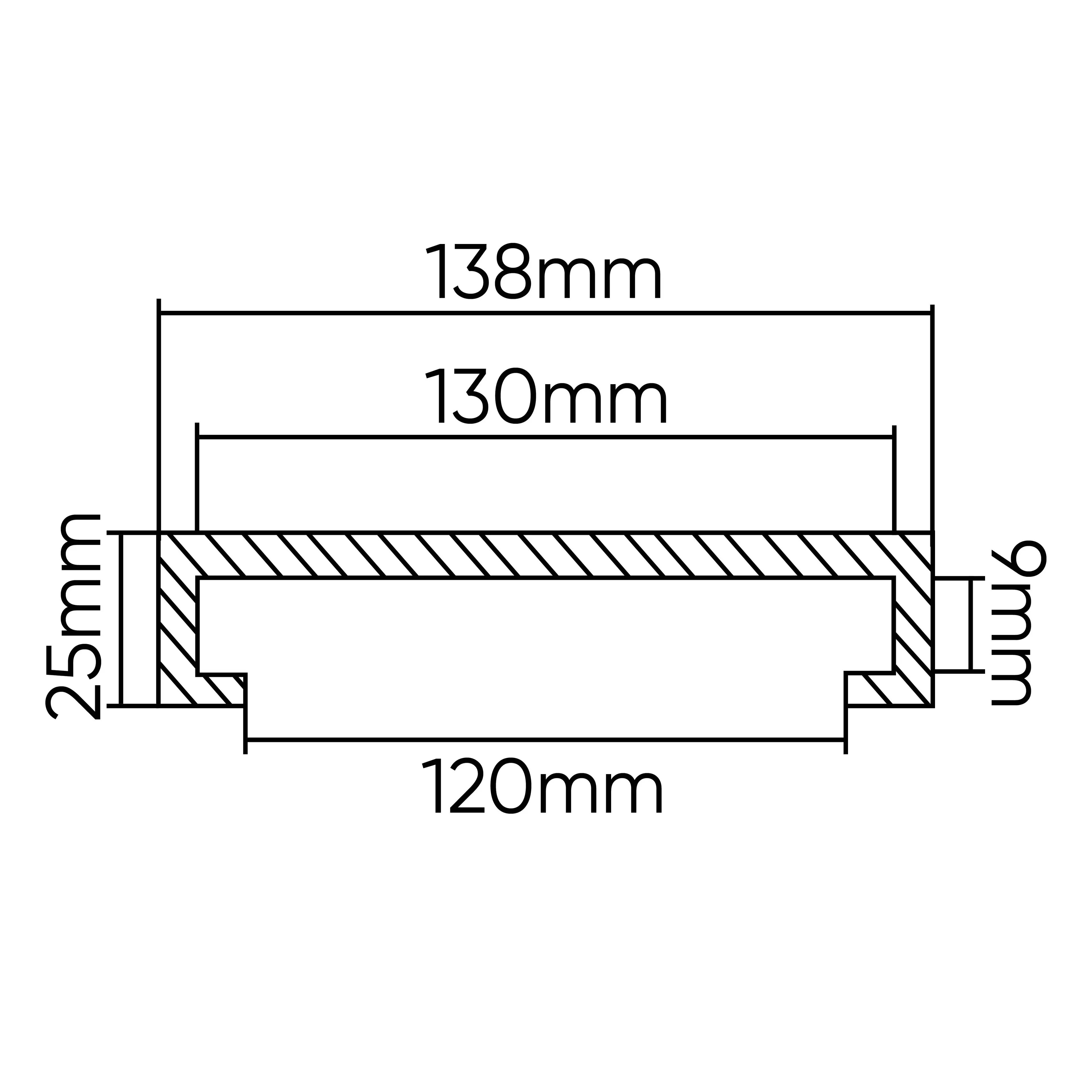 JBM TACO DE GOMA PARA ELEVADOR CASCOS 138MM