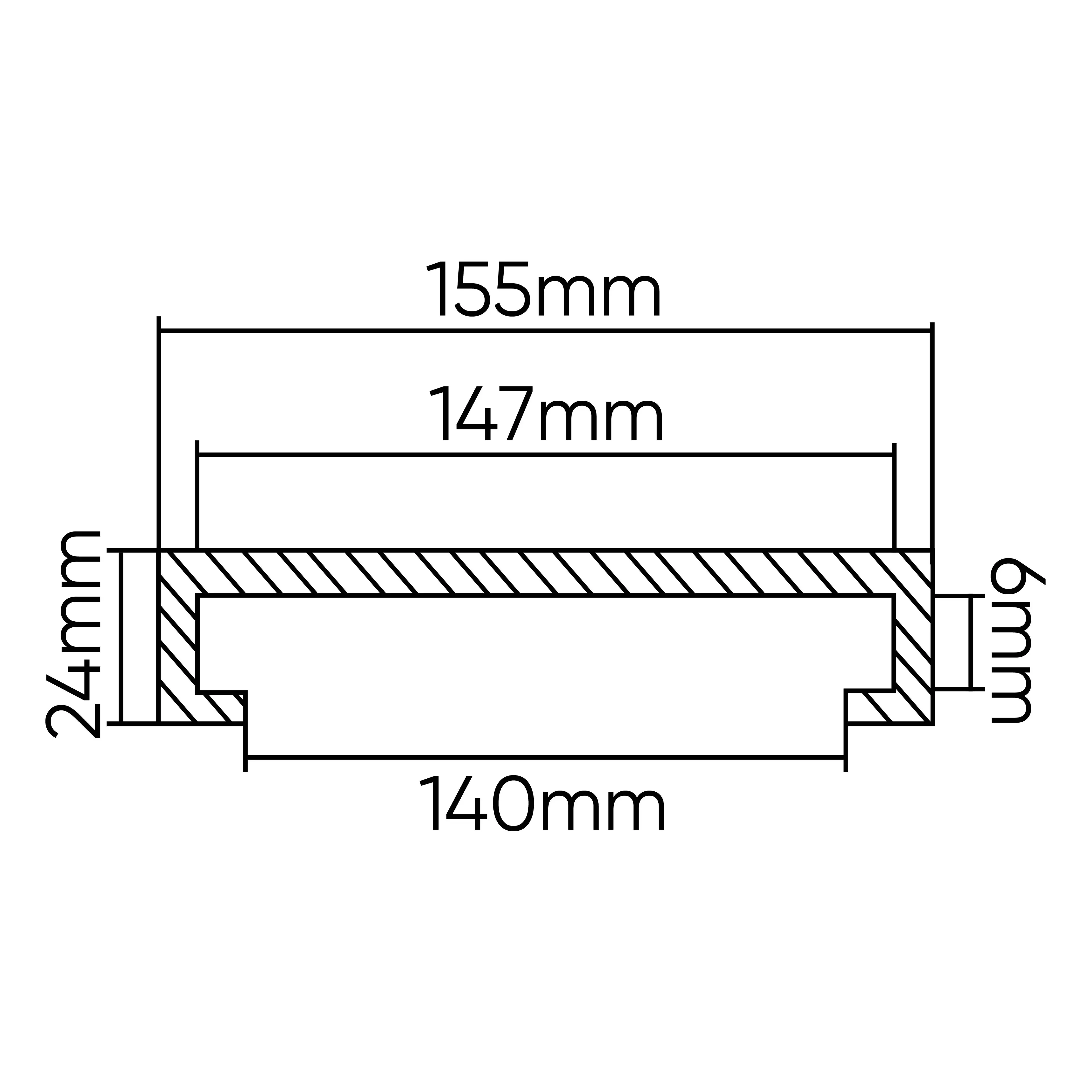 JBM TACO DE GOMA PARA ELEVADOR ISTOBAL/VELYEN 155MM