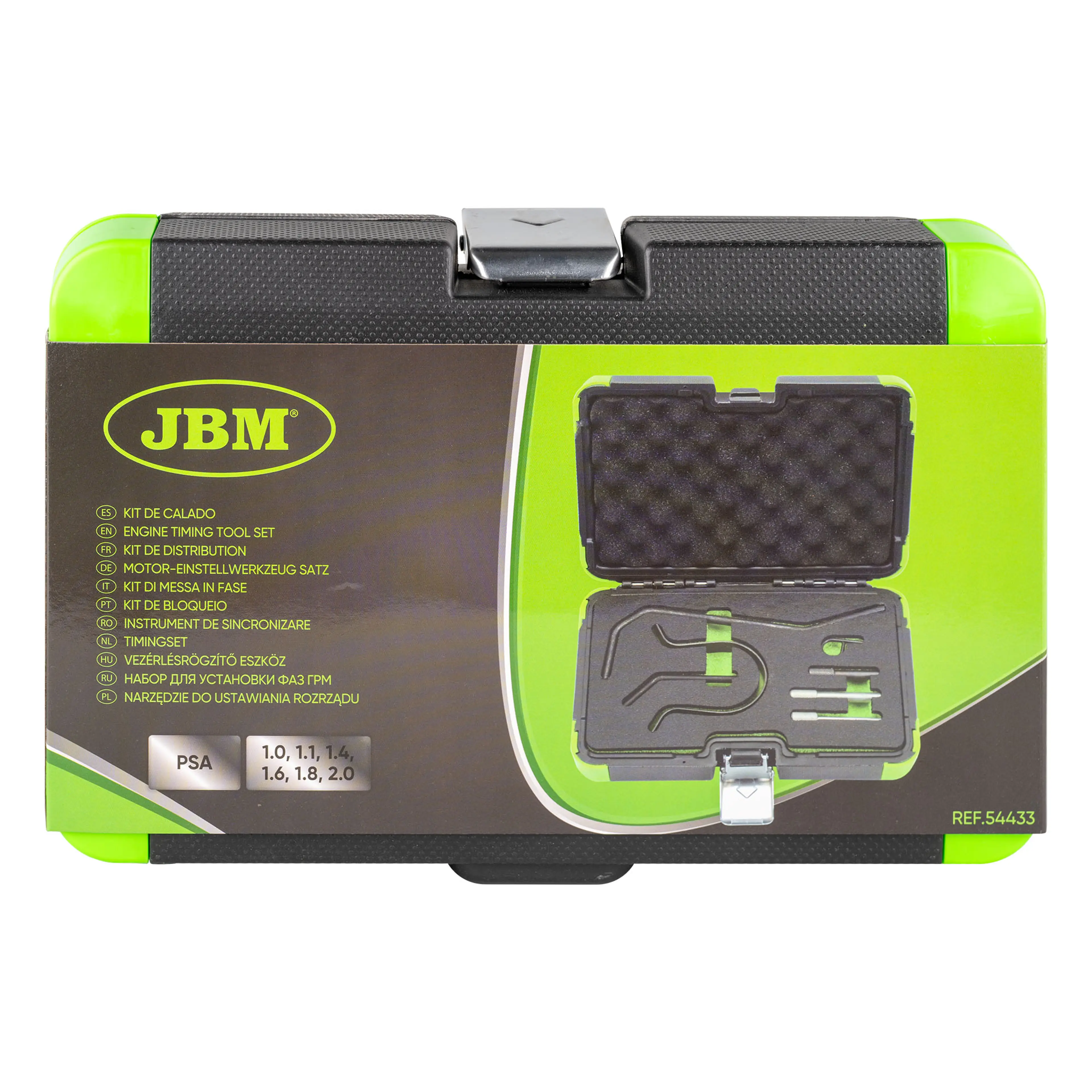 JBM KIT DE CALADO PSA 1.0, 1.1, 1.2, 1.4, 1.6, 2.0