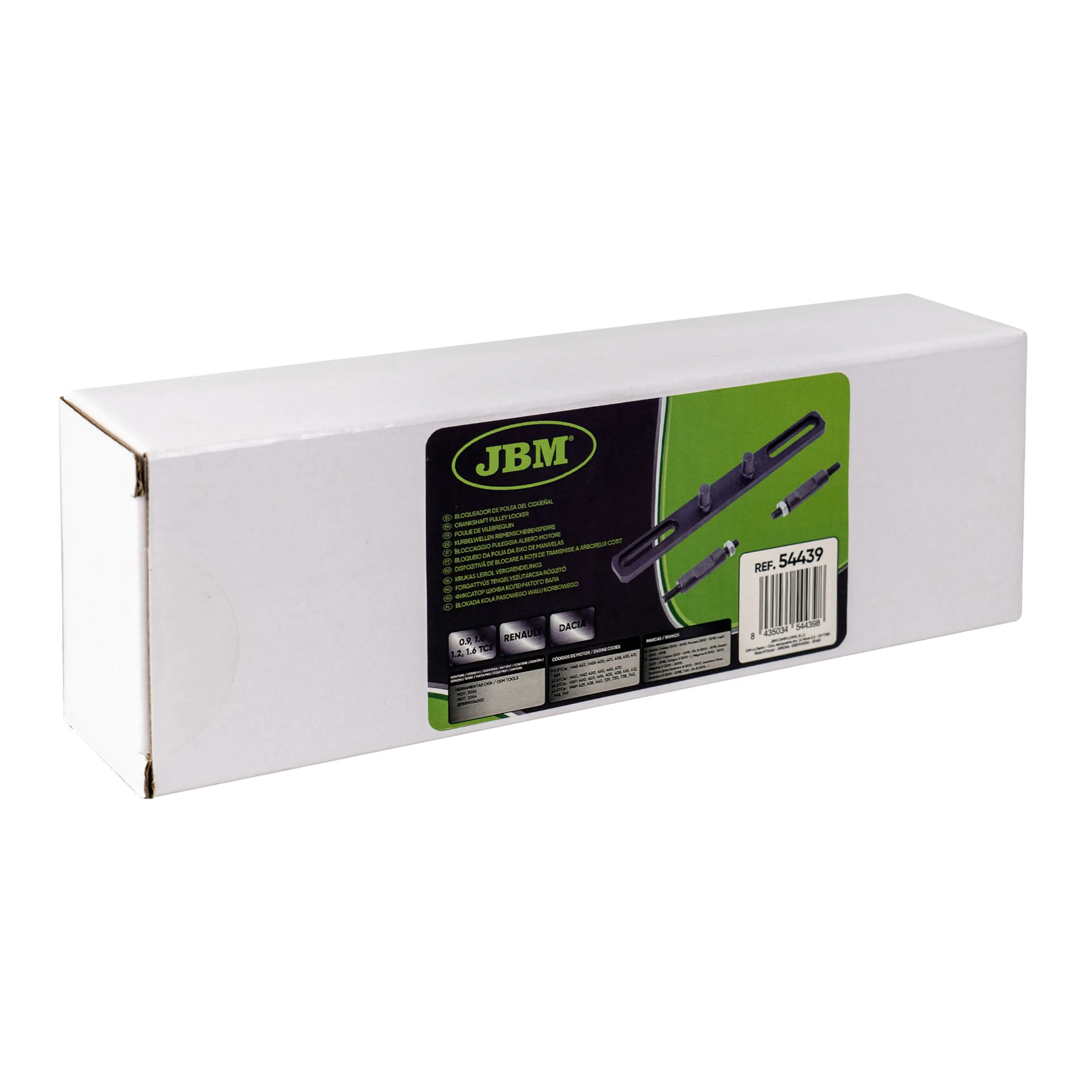 JBM BLOQUEADOR DE POLEA DEL CIGÜEÑAL RENAULT/DACIA 0.9, 1.0, 1.2, 1.6 