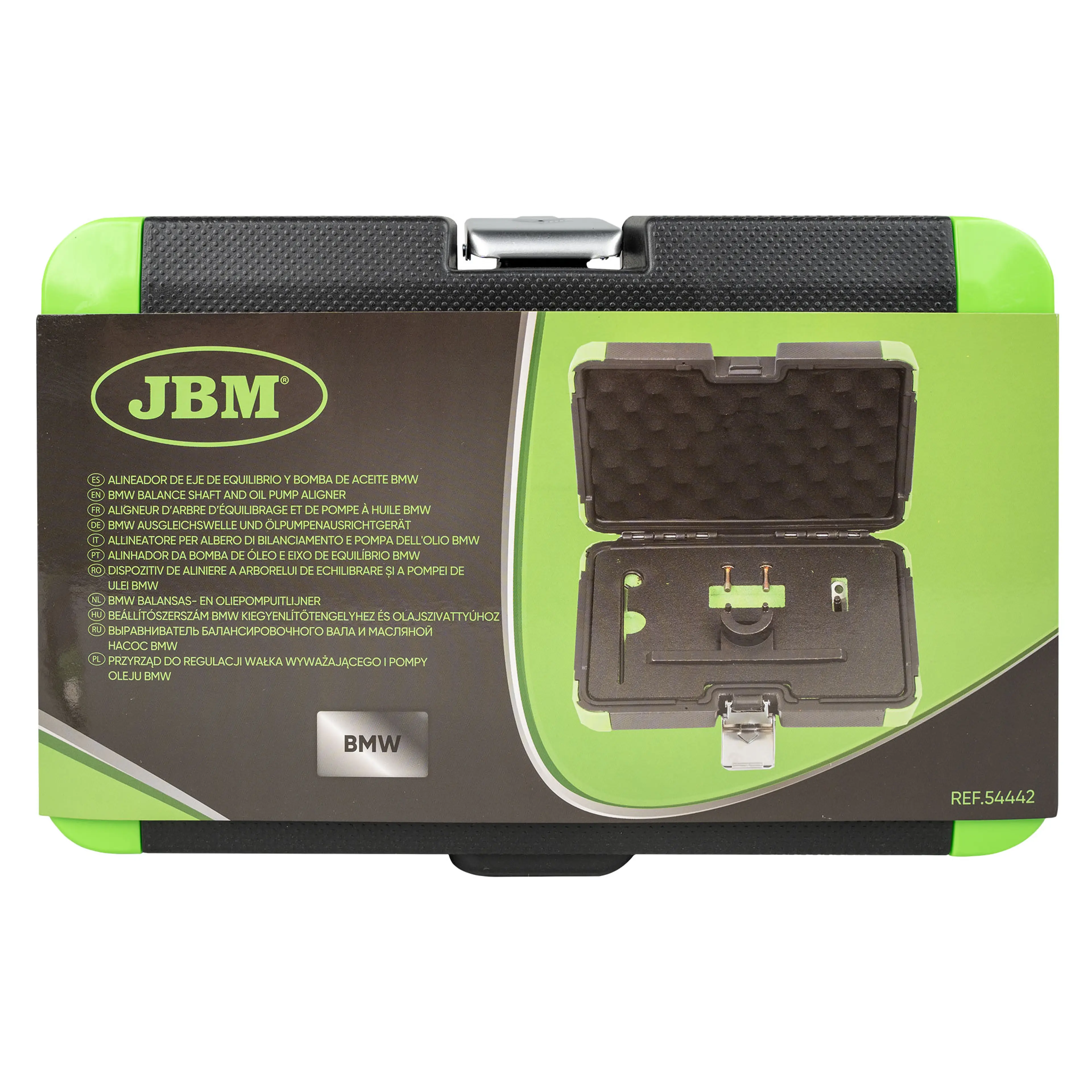 JBM ALINEADOR DE EJE DE EQUILIBRIO Y BOMBA DE ACEITE BMW