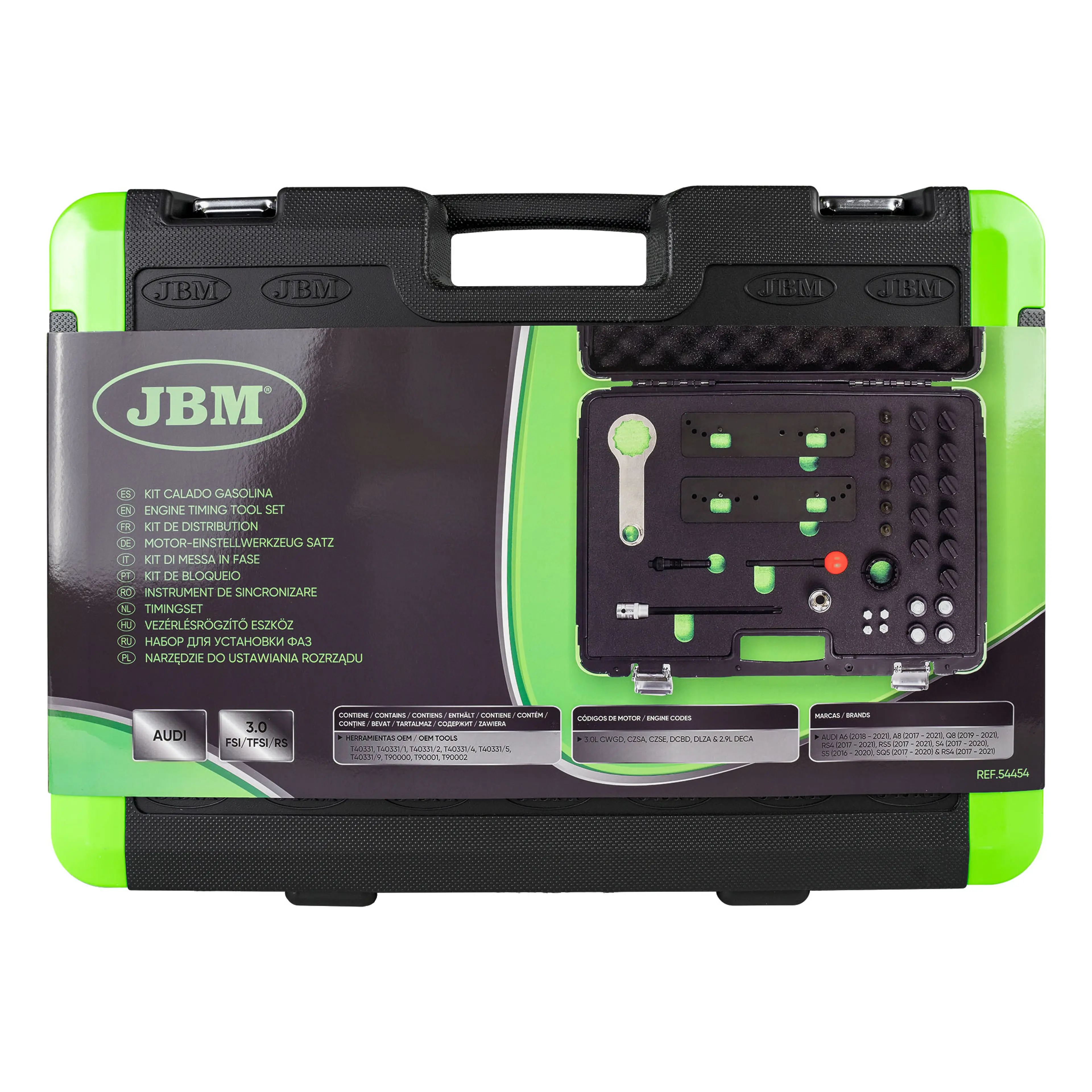 JBM KIT DE CALADO AUDI 3.0 FSI/TFSI/RS (GASOLINA)