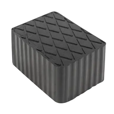 JBM TACO DE GOMA PARA ELEVADOR 160X120X100MM