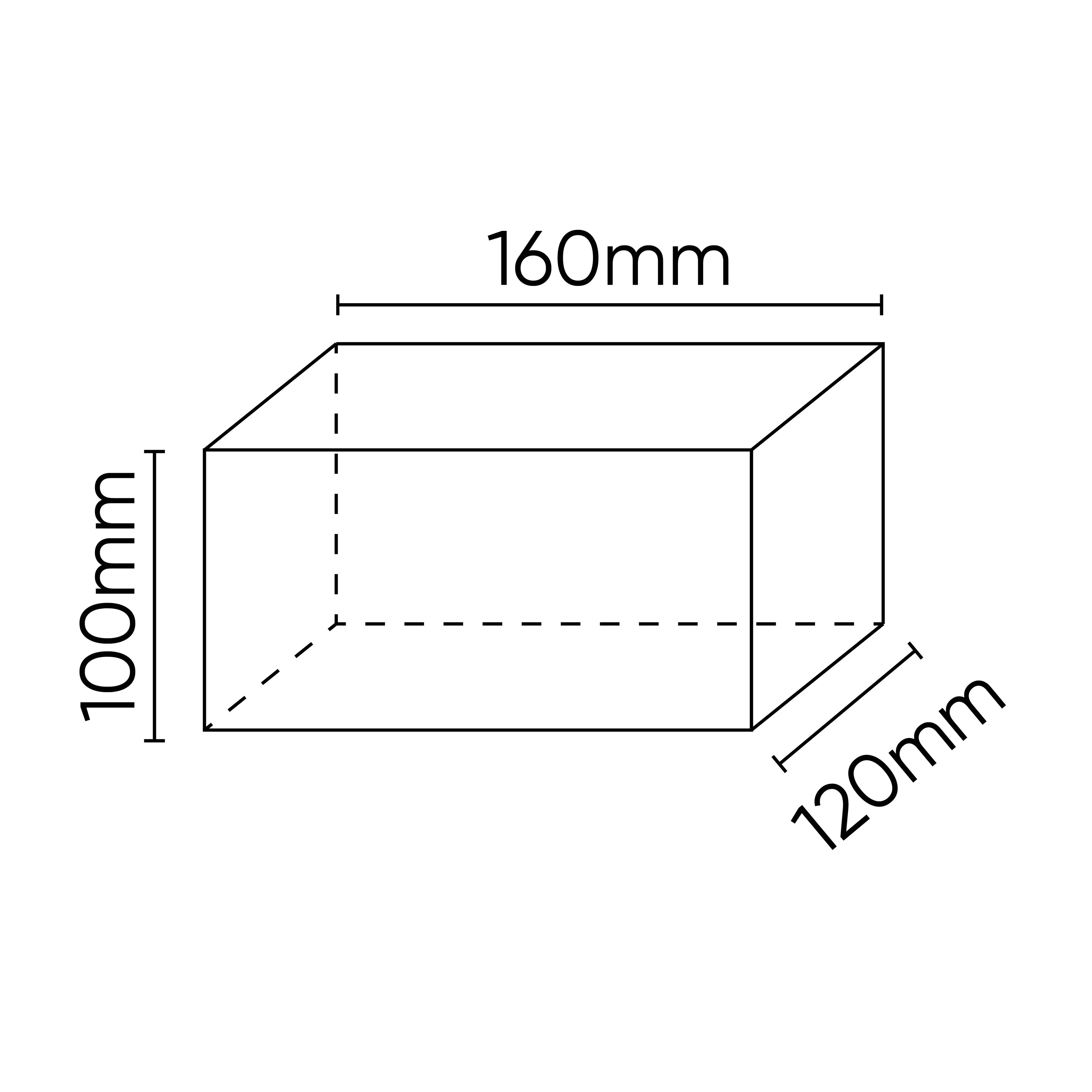 JBM TACO DE GOMA PARA ELEVADOR 160X120X100MM