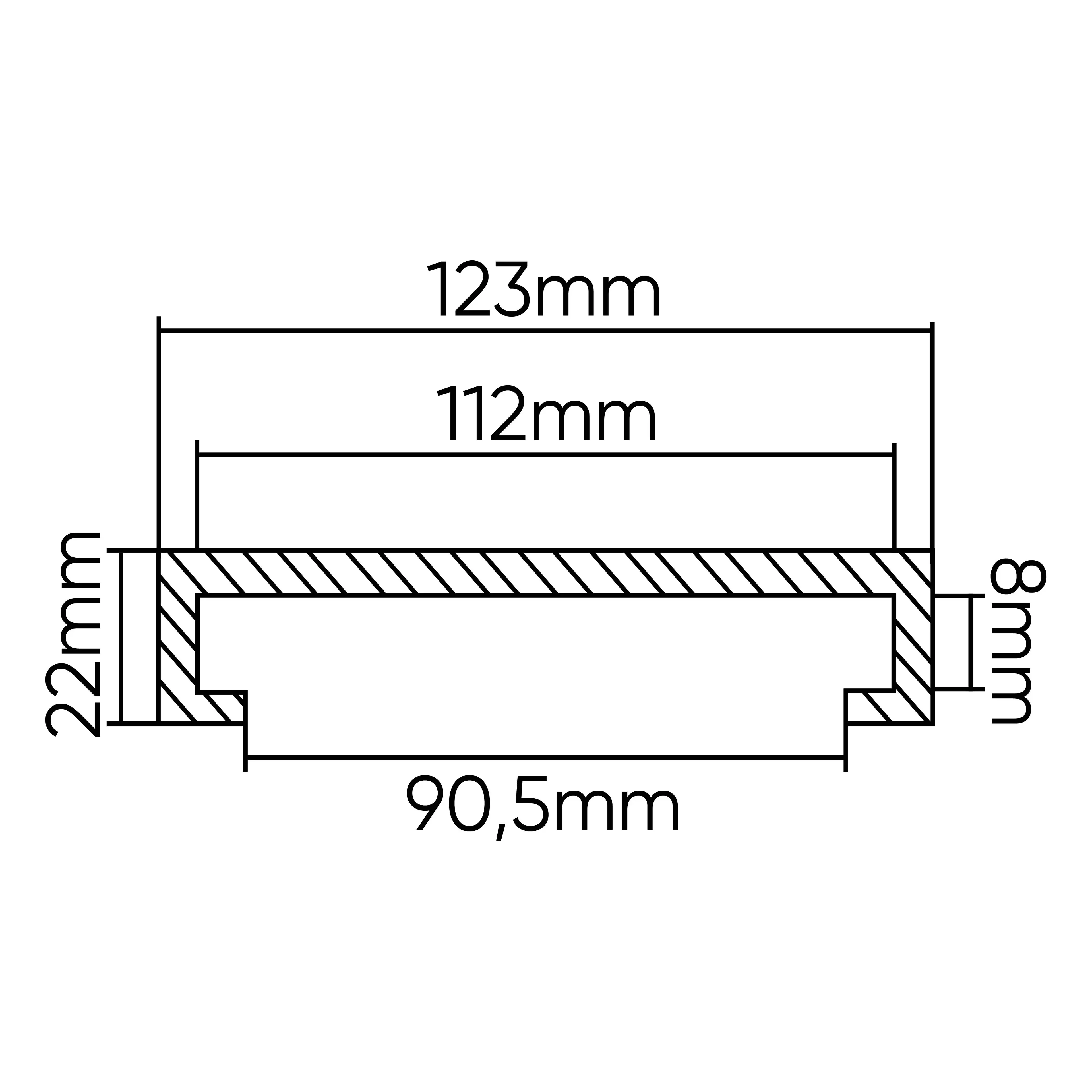 JBM TACO DE GOMA PARA ELEVADOR ROTARY 123MM