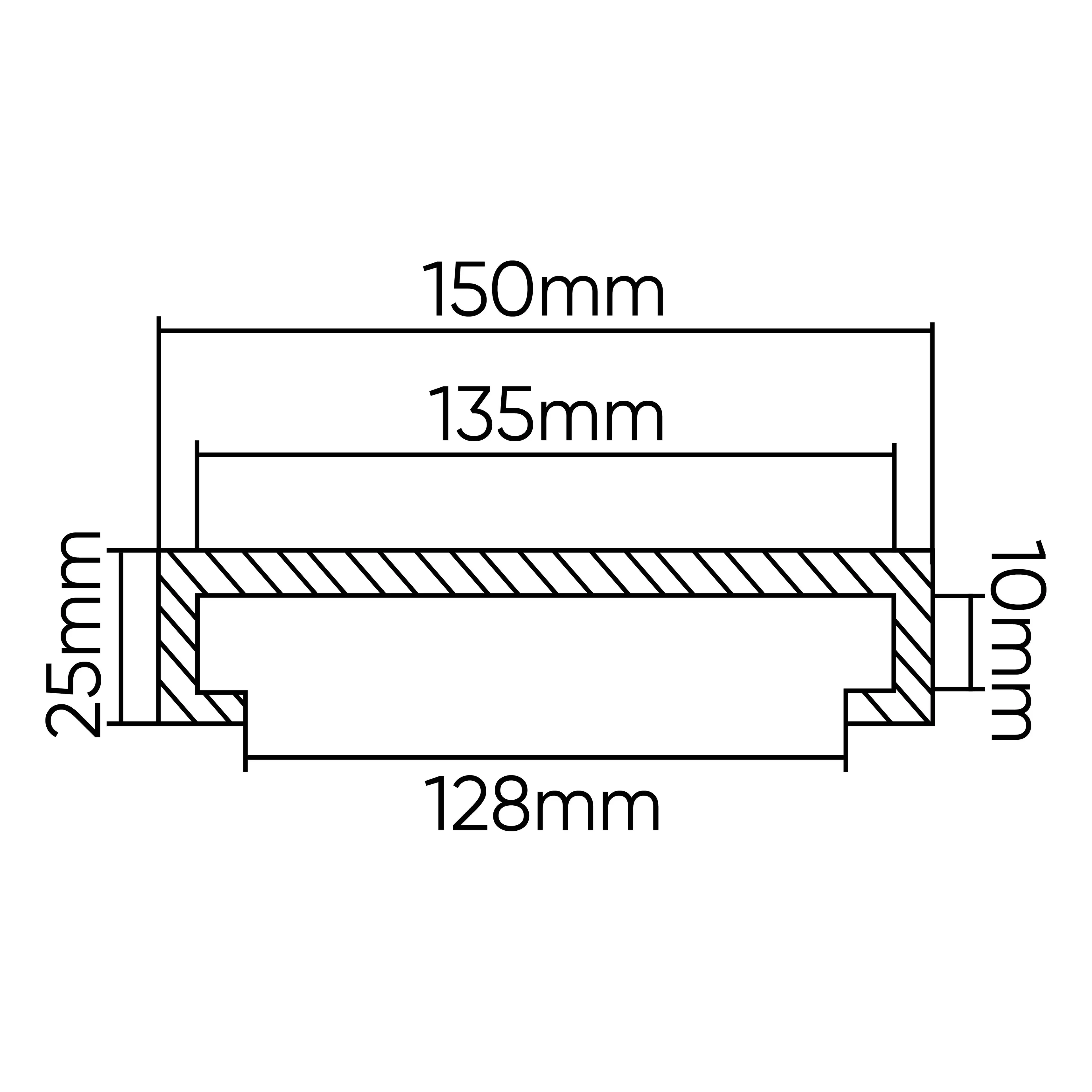 JBM TACO DE GOMA PARA ELEVADOR RAVAGLIOLI 150MM