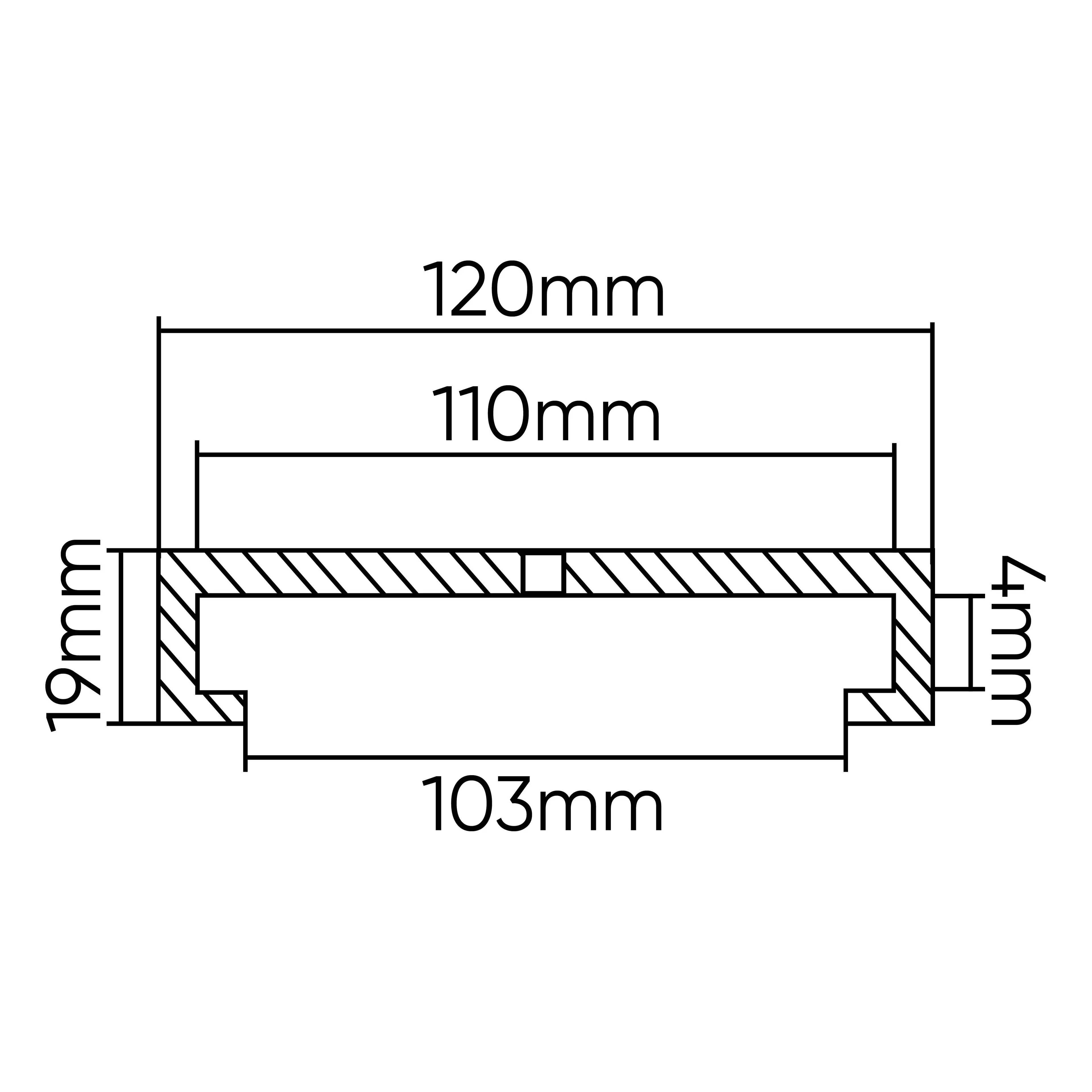 JBM TACO DE GOMA PARA ELEVADOR J.A.B. BECKER/ATH/HORMANN/HERMANN 120MM