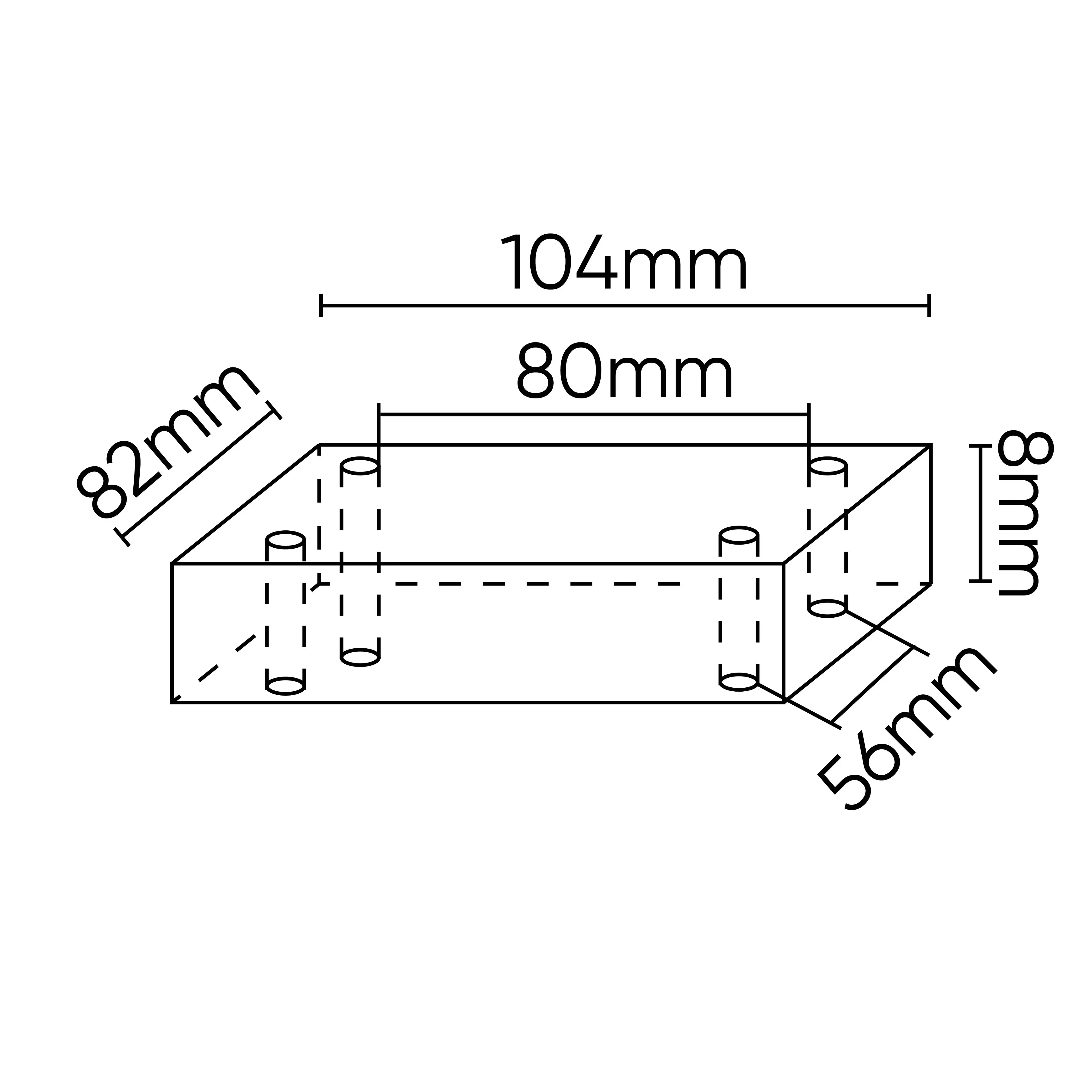 JBM TACO DE GOMA PARA ELEVADOR ROTARY 104X82MM