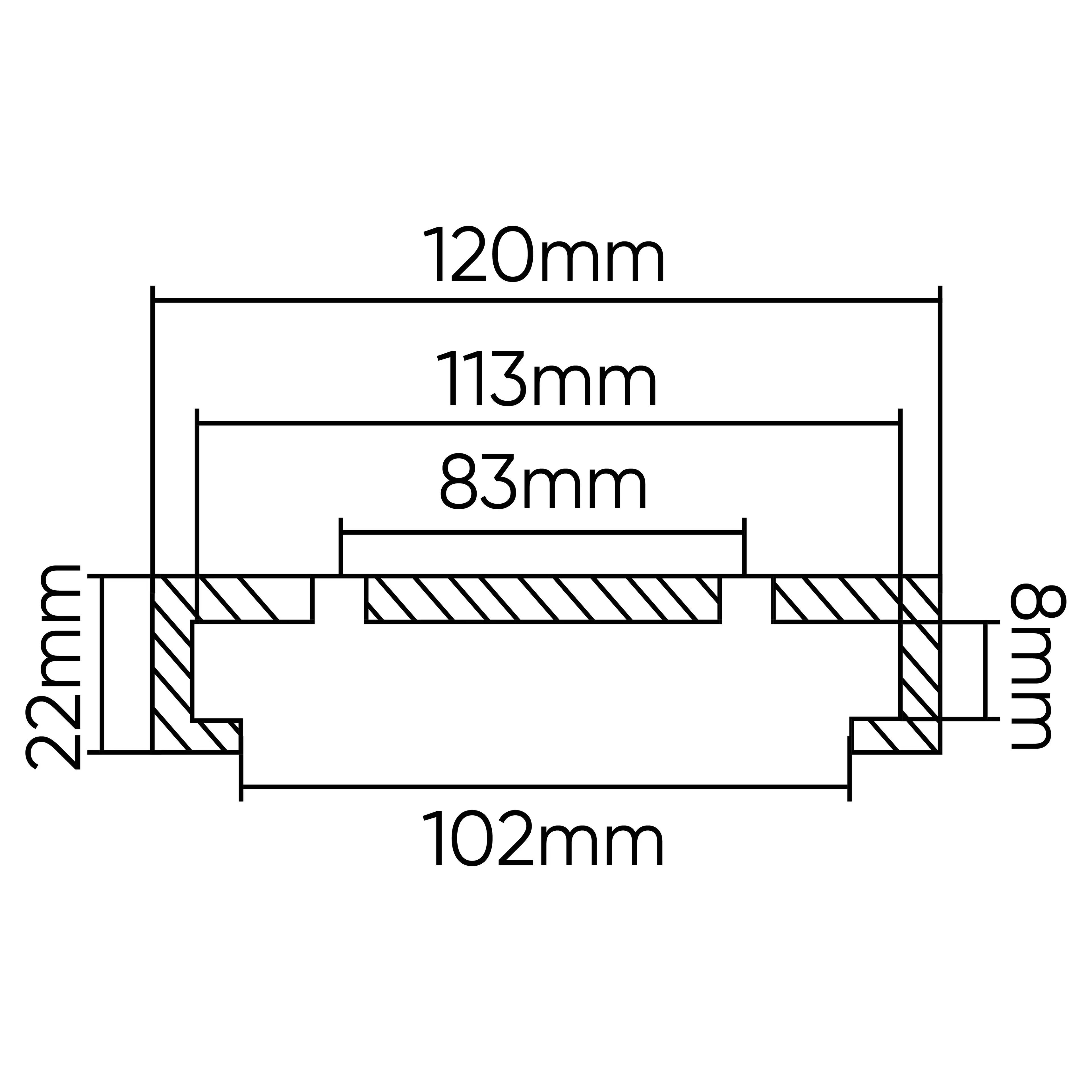 JBM TACO DE GOMA PARA ELEVADOR MAHA 120MM