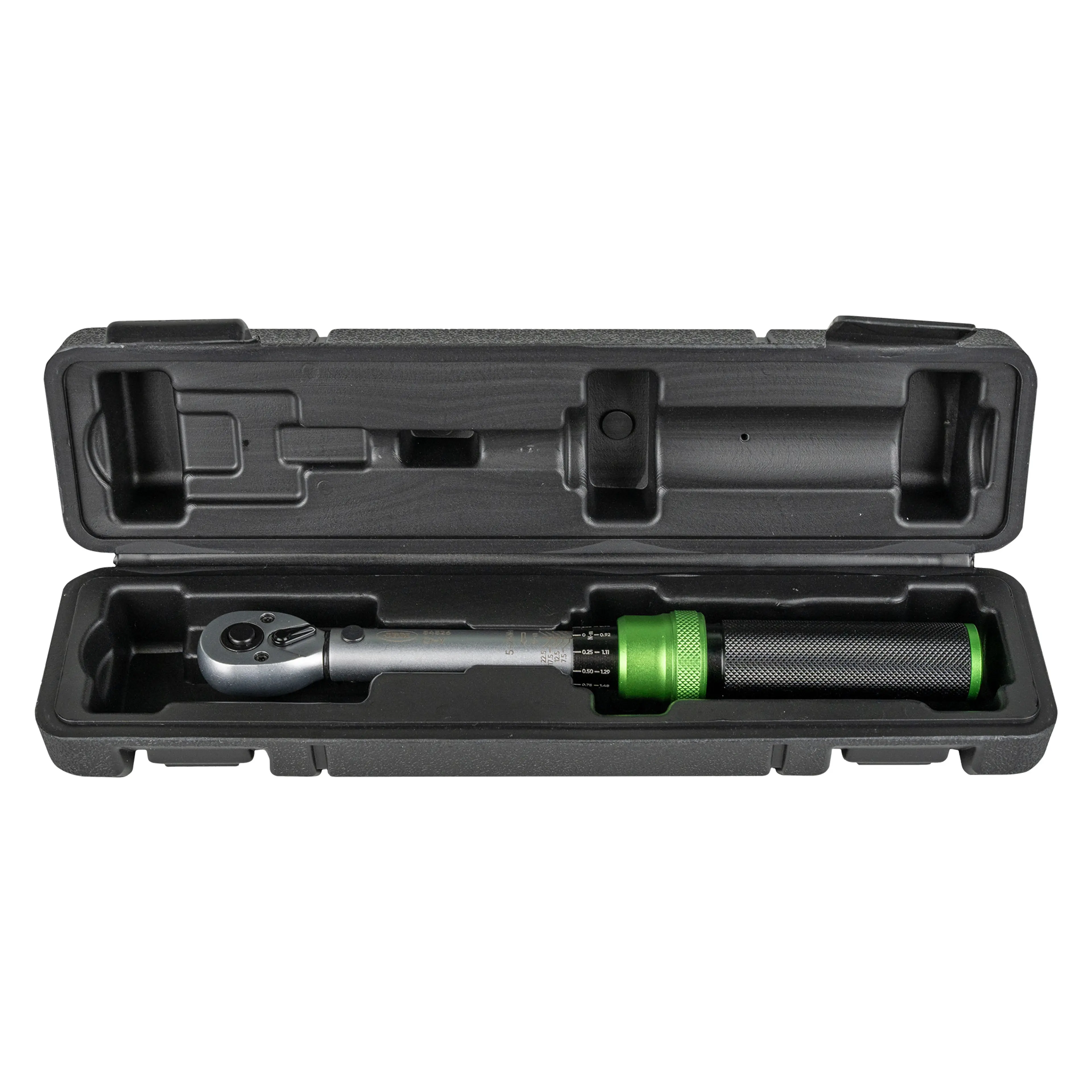 JBM LLAVE DINAMOMÉTRICA DE 1/4" CON TORQUE DE 5-25 NM