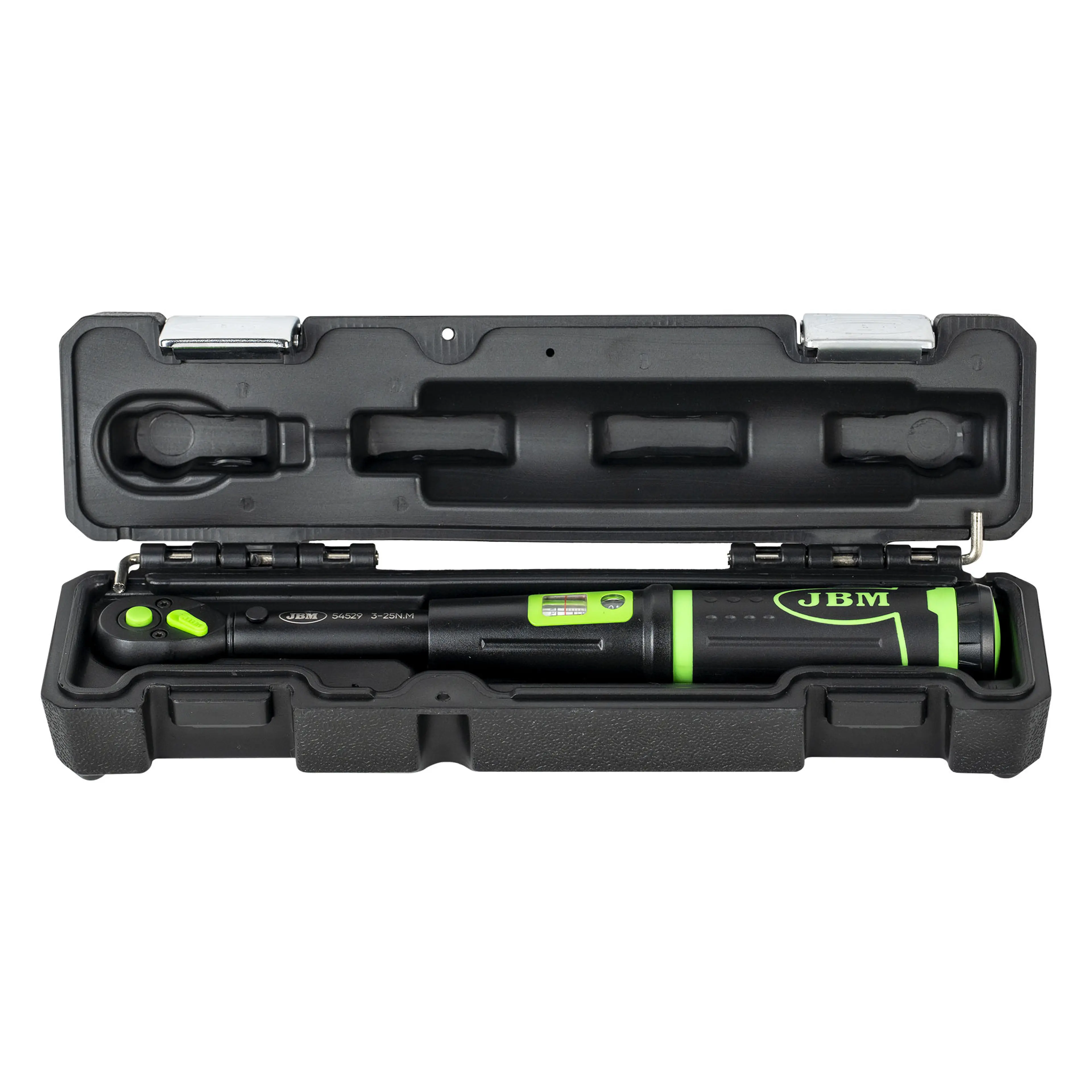 JBM LLAVE DINAMOMÉTRICA DE 1/4" CON MIRILLA CON TORQUE DE 3-25 NM