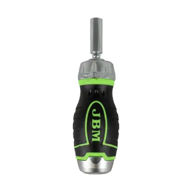 JBM DESTORNILLADOR DE TRINQUETE COMPACTO 6 EN 1