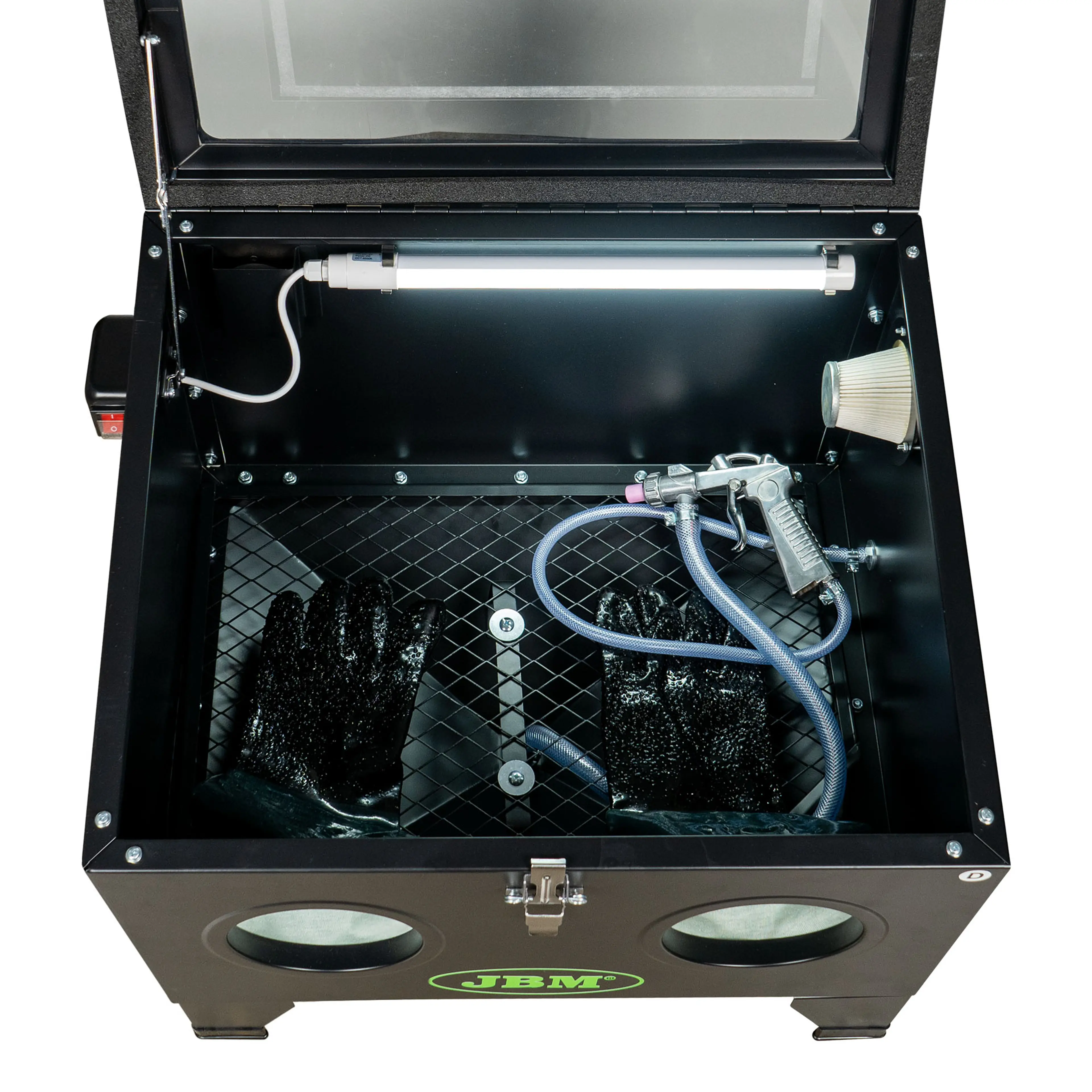 JBM MÁQUINA CHORREADORA DE ARENA 90L