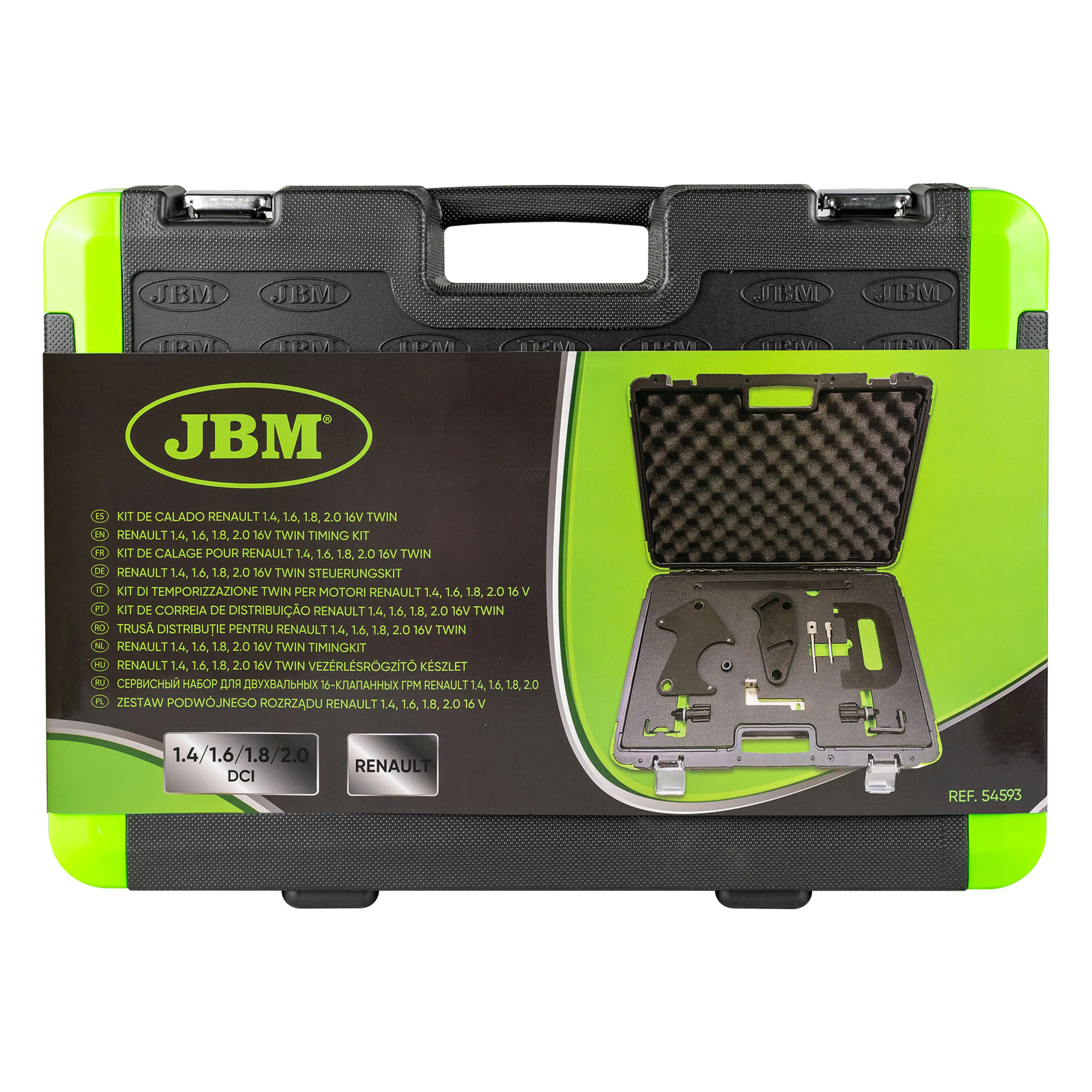 JBM KIT DE CALADO RENAULT 1.4, 1.6, 1.82.0 16V TWIN