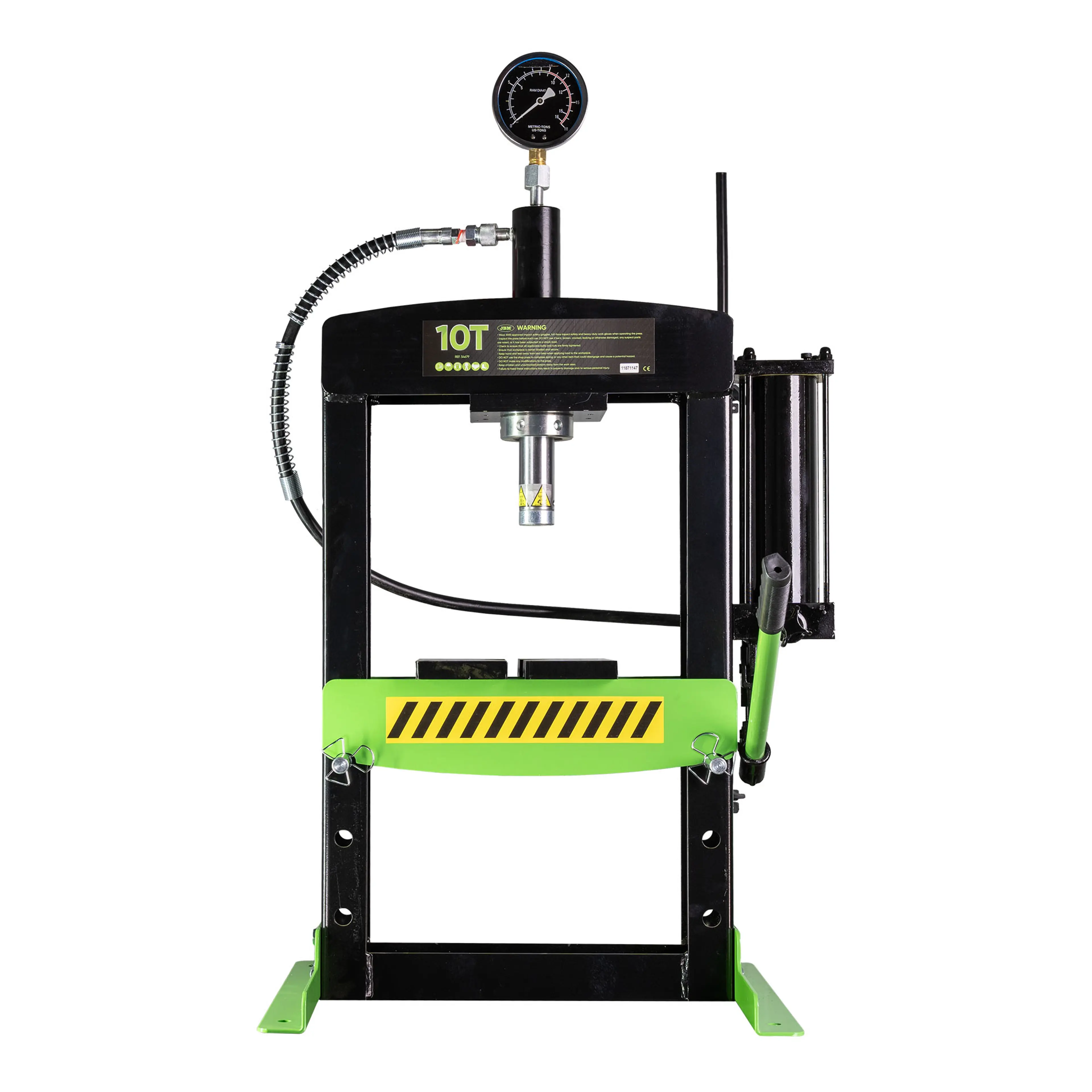 JBM PRENSA HIDRÁULICA DE SOBREMESA 10T
