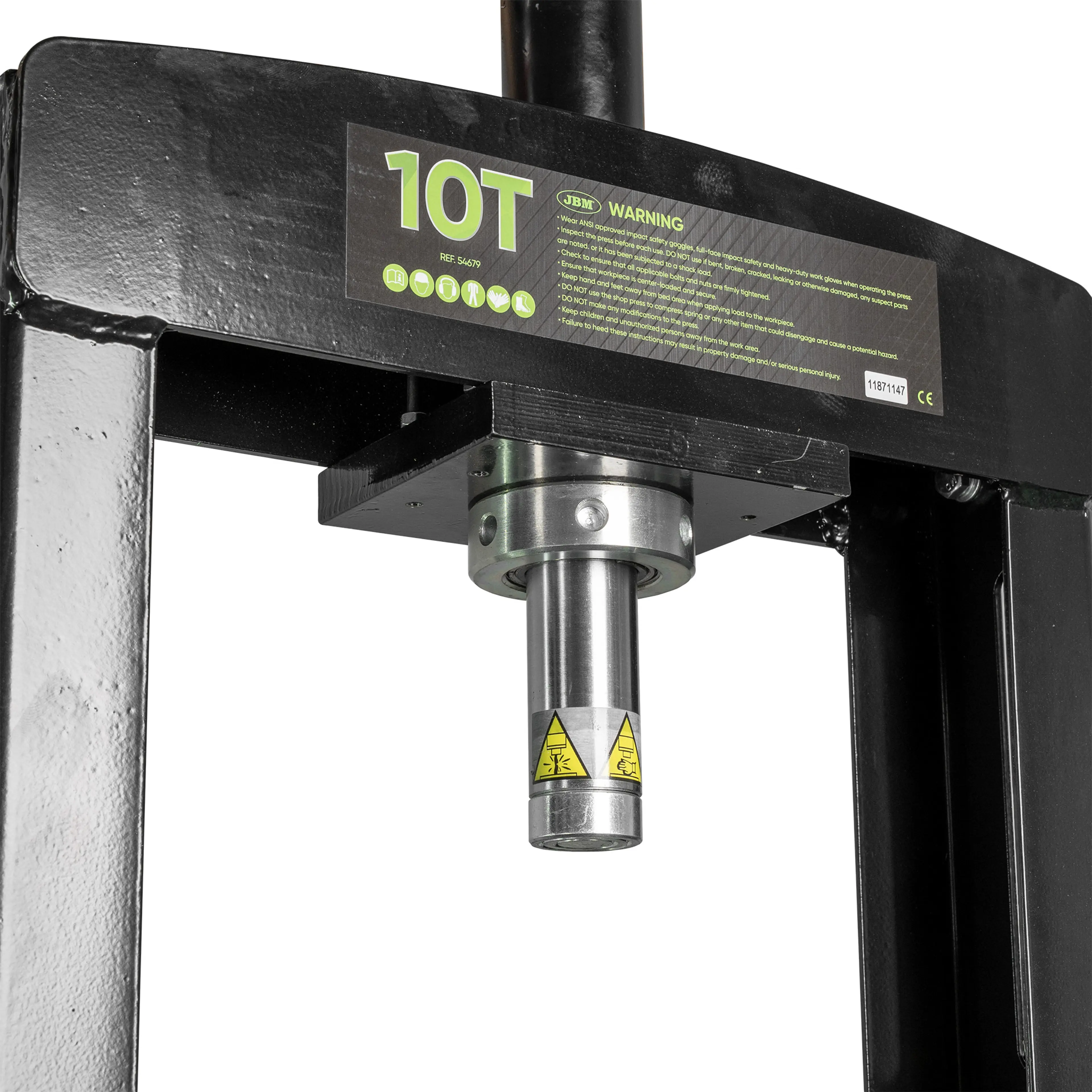 JBM PRENSA HIDRÁULICA DE SOBREMESA 10T