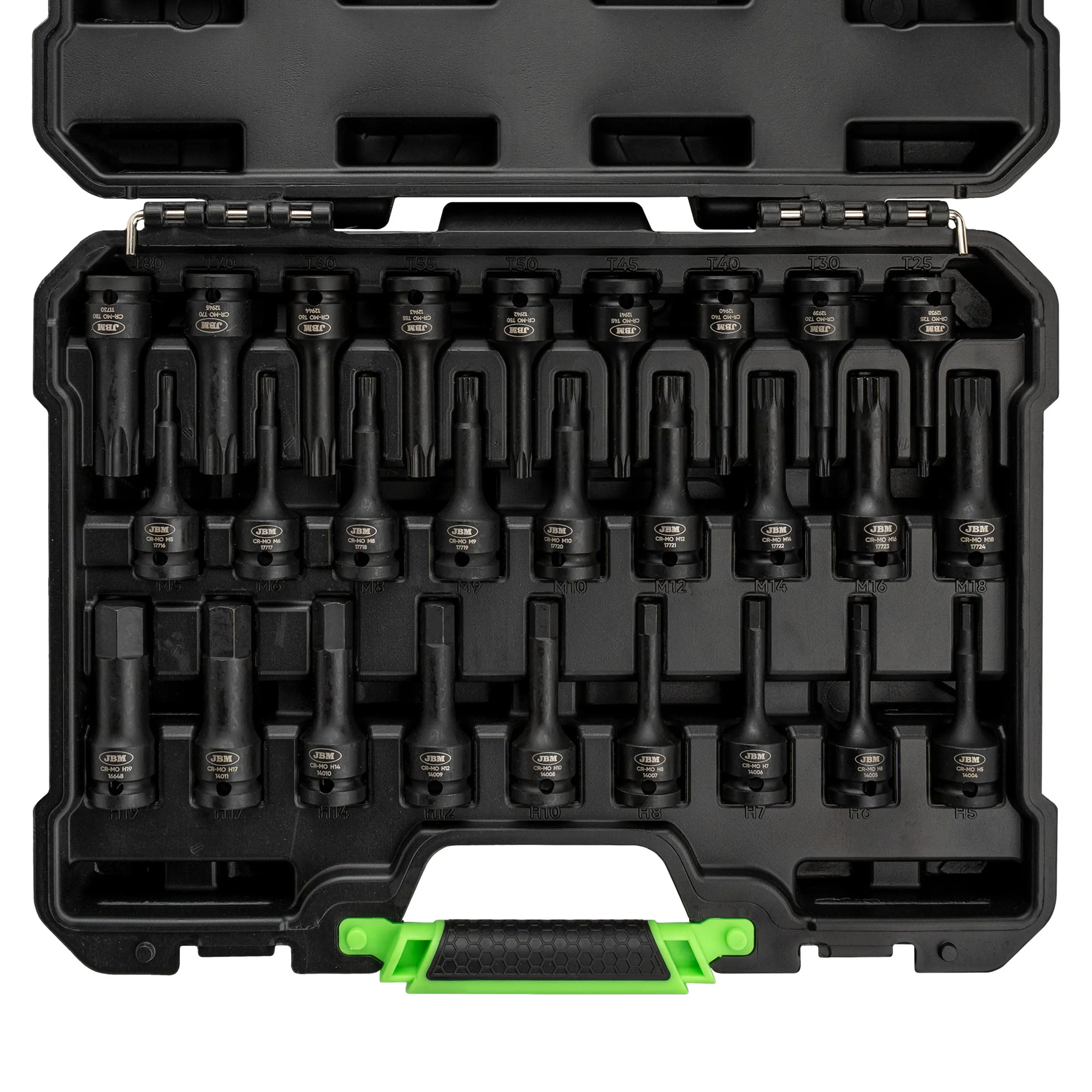 JBM ESTUCHE DE 27 PUNTAS DE IMPACTO SURTIDO