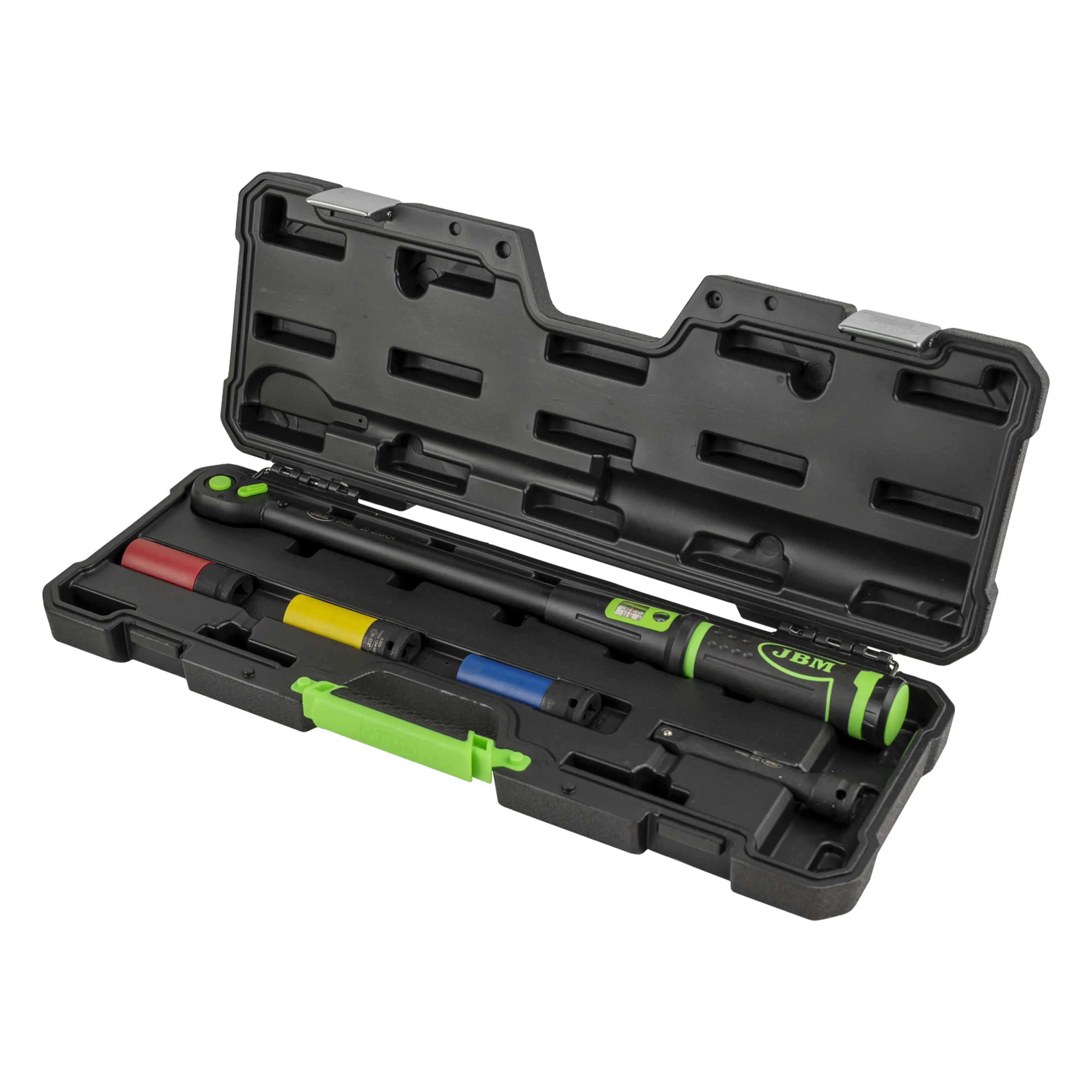 JBM ESTUCHE DE HERRAMIENTAS DE 5 PIEZAS CON LLAVE DINAMOMÉTRICA 1/2" C